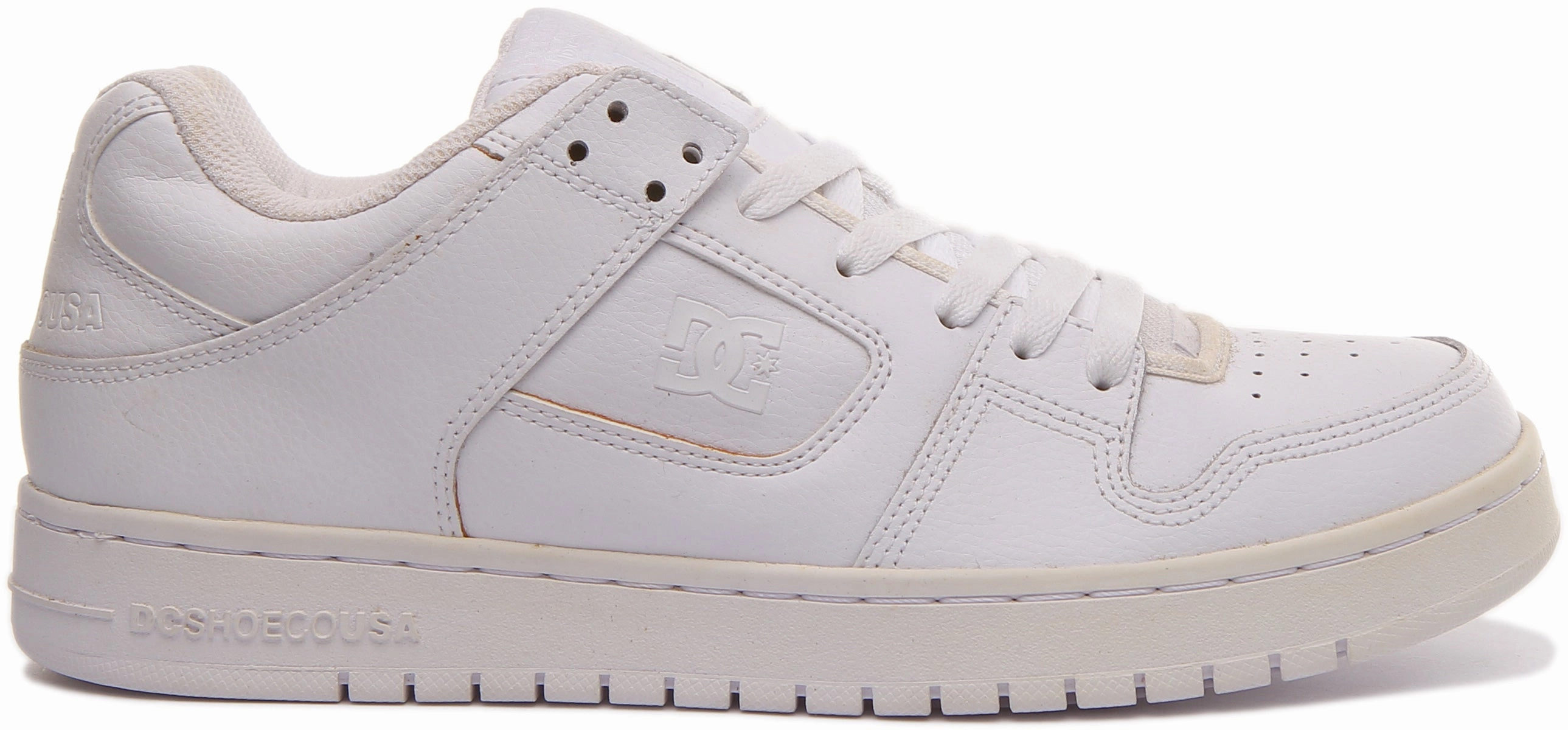 Dc Shoes Manteca In White Lateral Strength