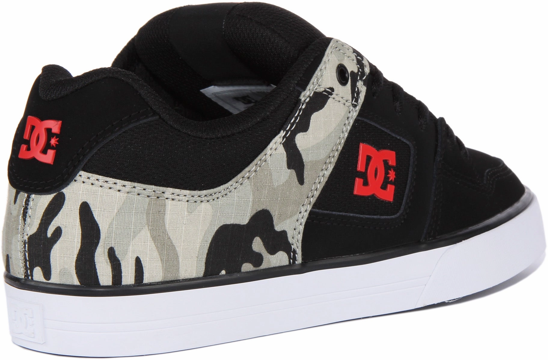 Dc Shoes Pure In Black Camo For Men Wear All