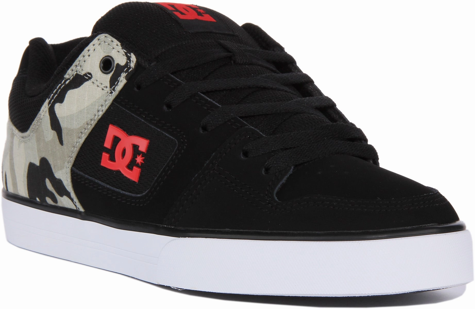 Total Support Dc Shoes Pure In Black Camo For Men