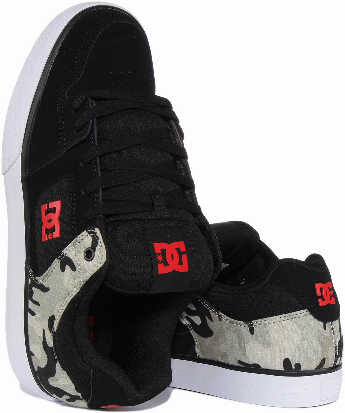 Dc Shoes Pure In Black Camo For Men Wear All