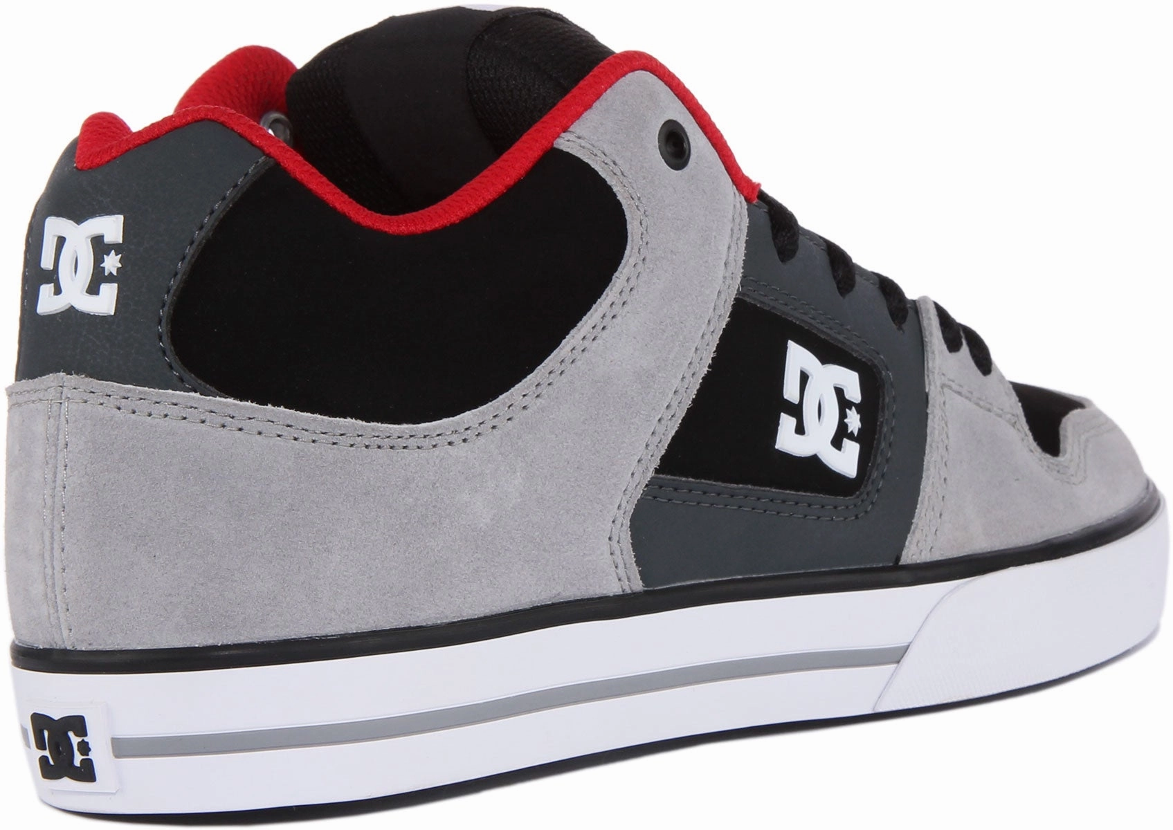 Dc Shoes Pure Mid In Grey For Men Endurance Zone