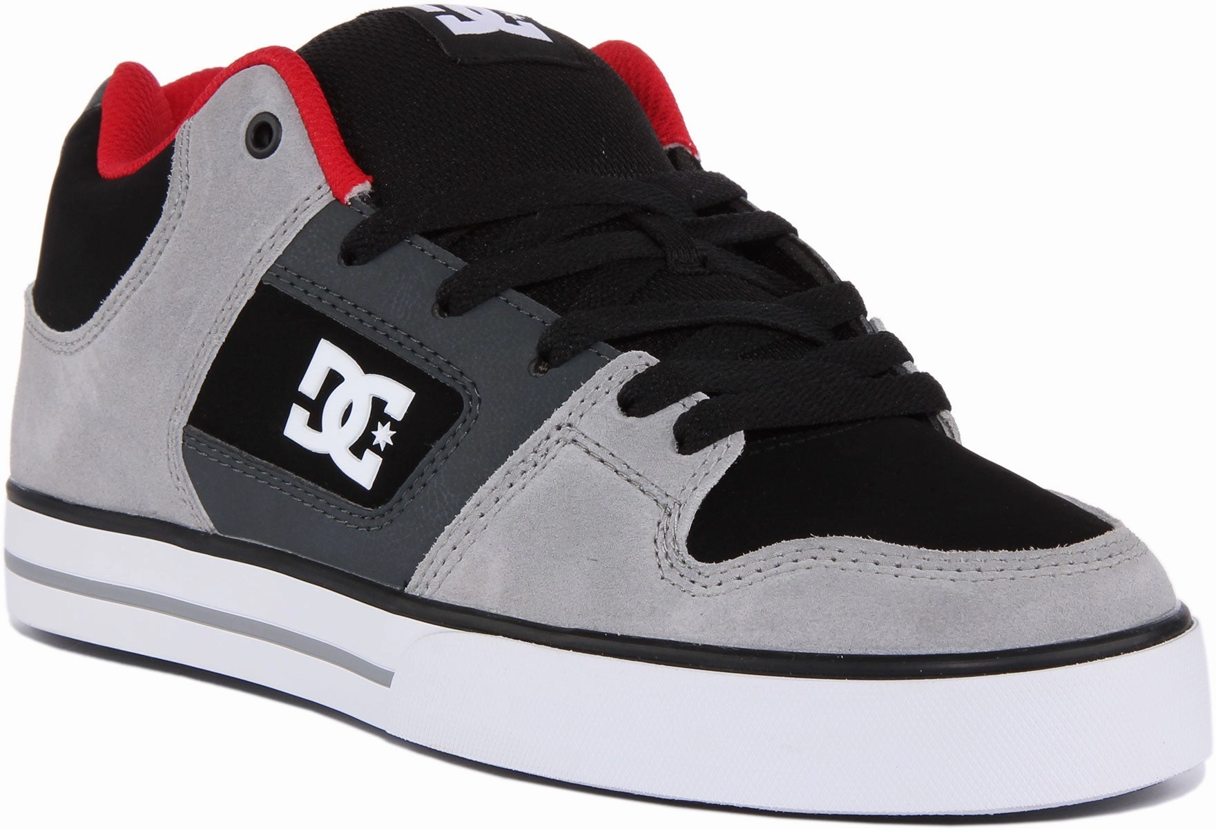 Dc Shoes Pure Mid In Grey For Men Customizable