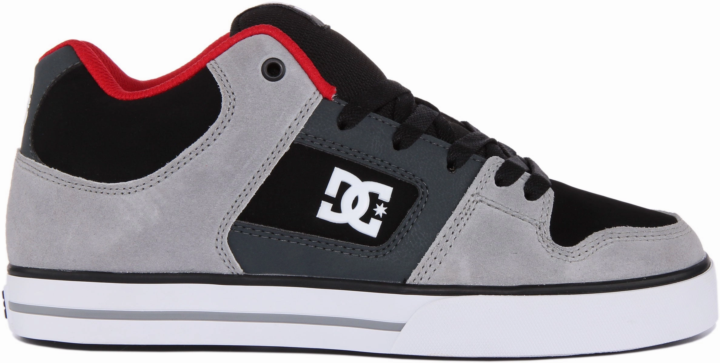 Dc Shoes Pure Mid In Grey For Men Endurance Zone