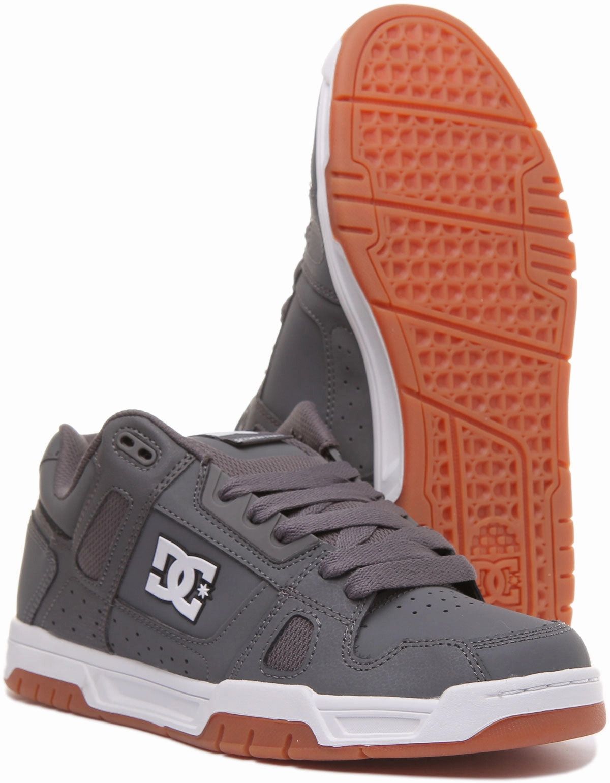 Dc Shoes Stag In Grey For Men Stretchable