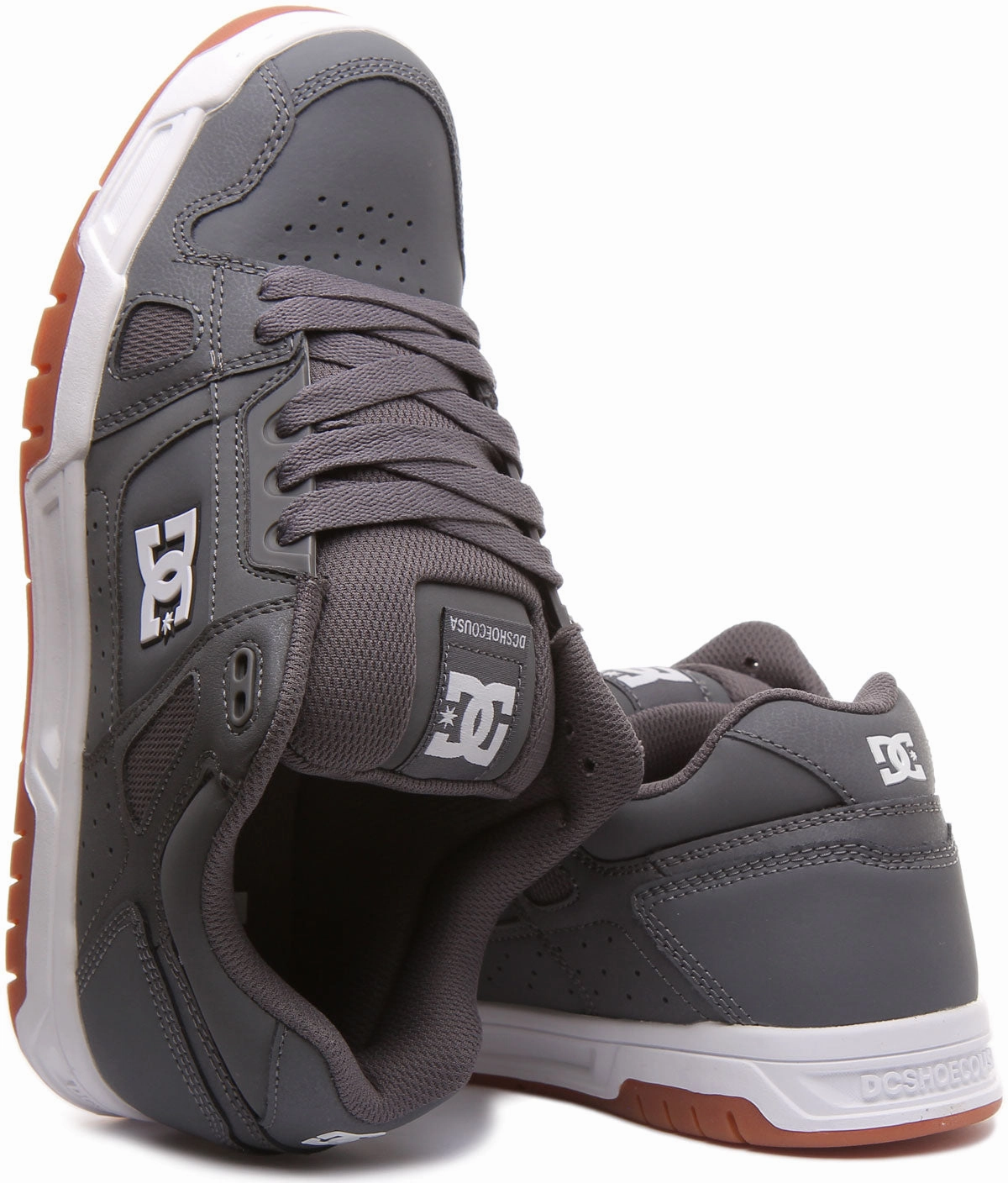 Dc Shoes Stag In Grey For Men Stretchable