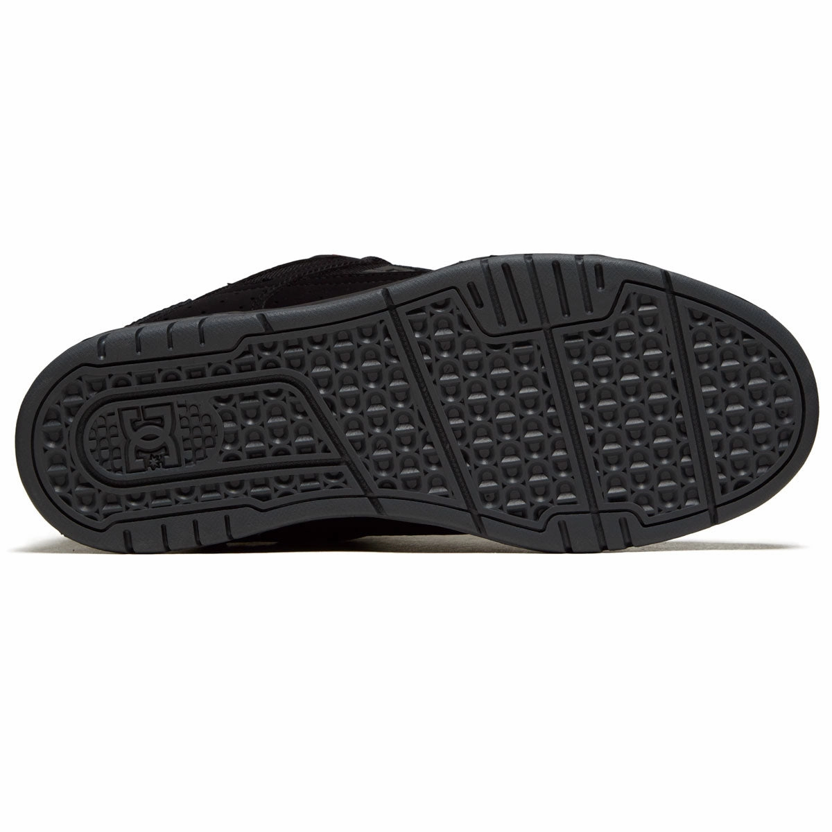 DC Stag Shoes - Black/Grey/Red Flexible Walk