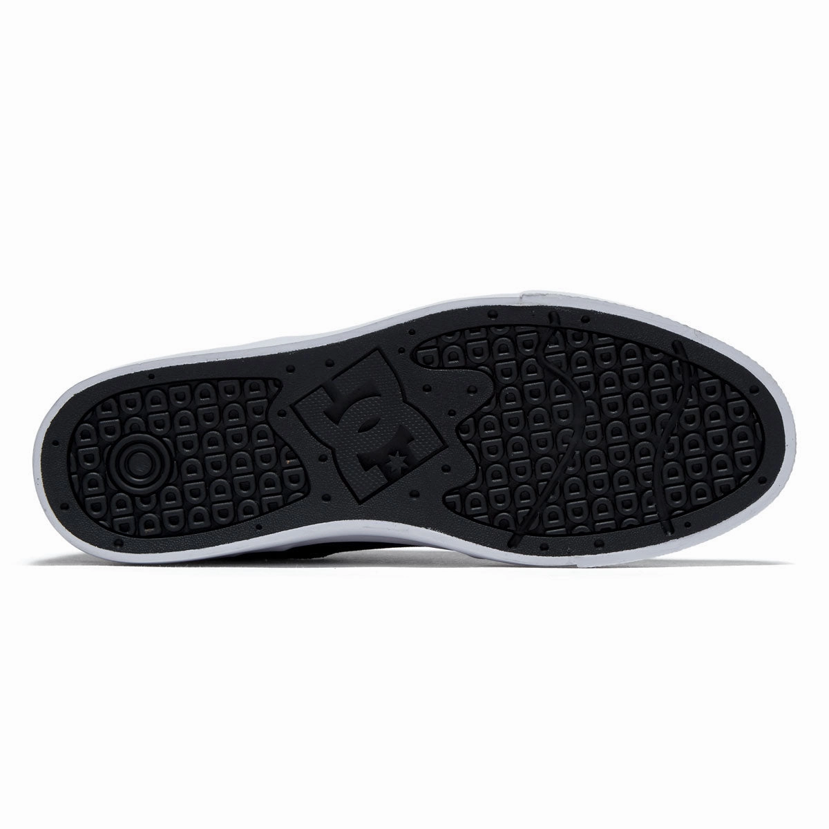 DC Teknic Shoes - Black/White Responsive Grip