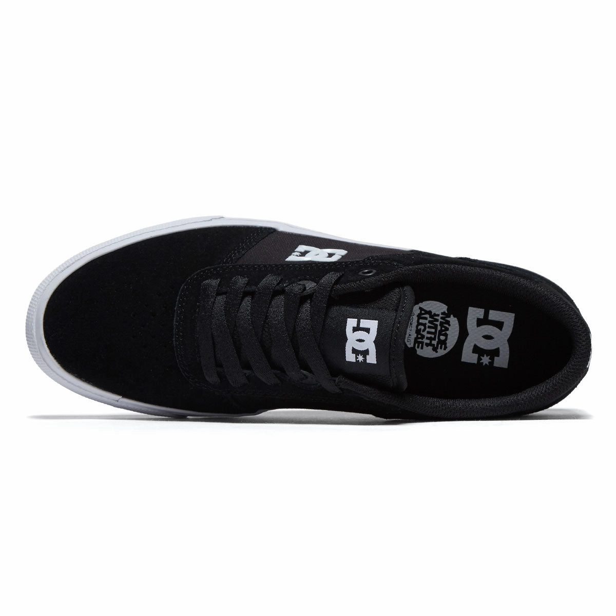 DC Teknic Shoes - Black/White Responsive Grip