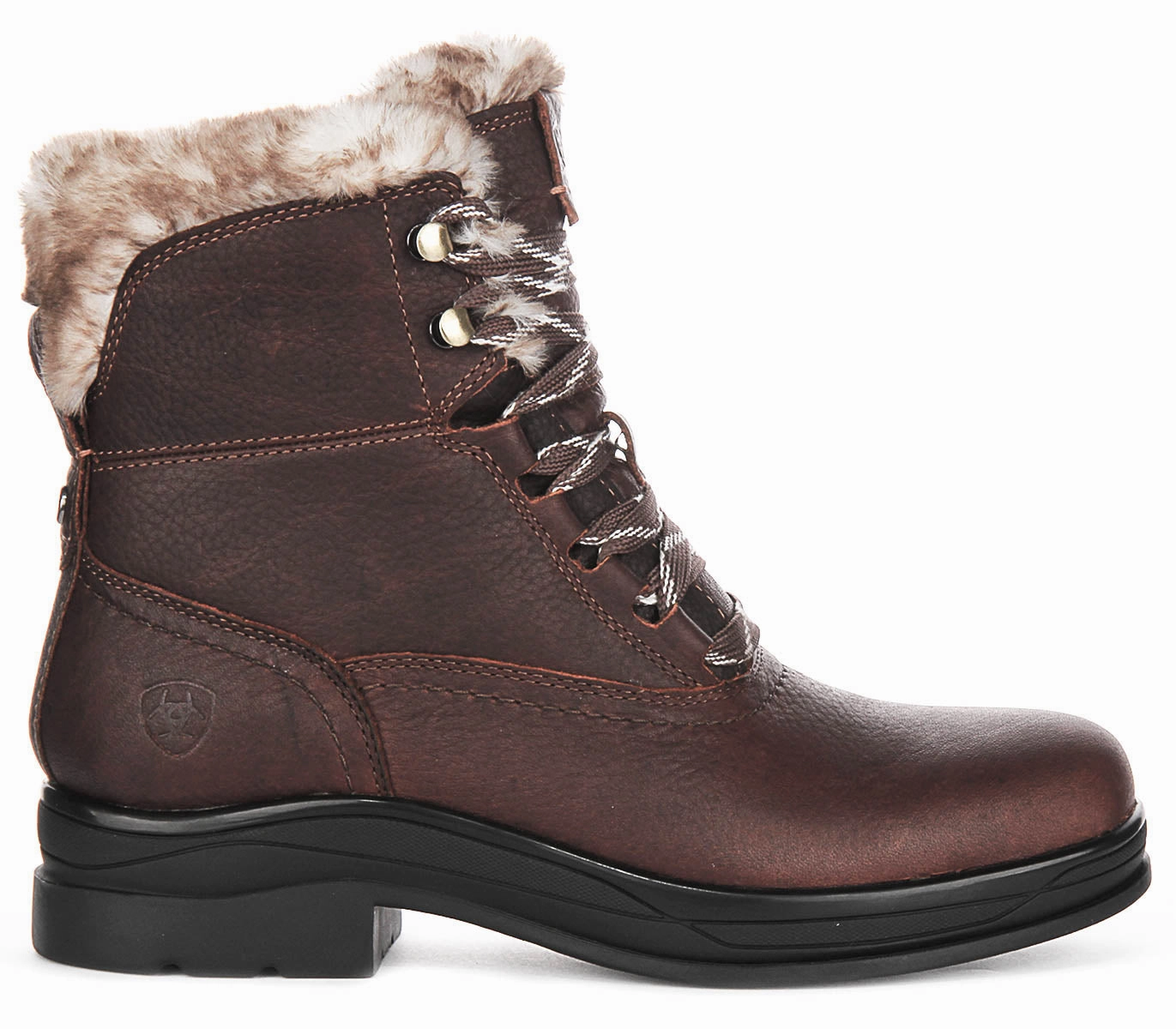 Deep Track Ariat Harper Waterproof Sherpa In Dark Brown For Women