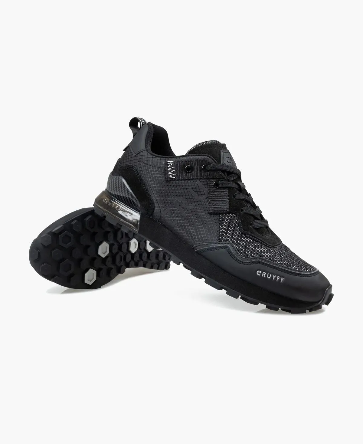 Dense Sole Cruyff Suberbia Men's Black Trainers