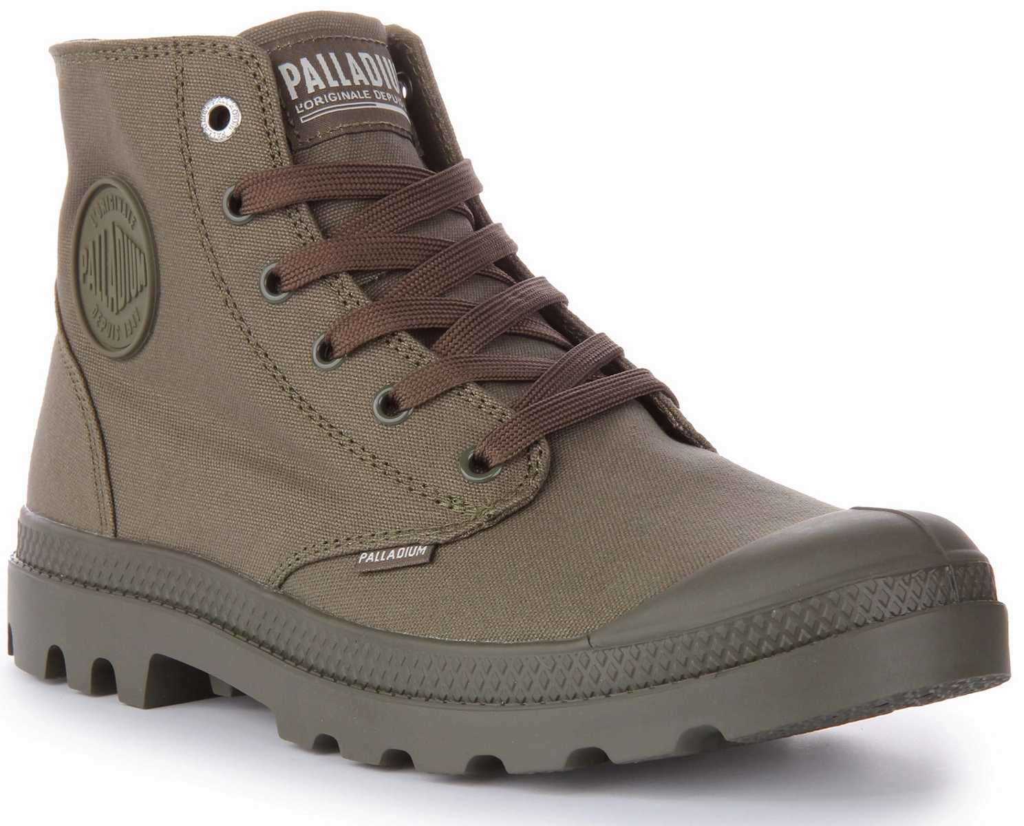 Performance Flex Protection Against Rocks Palladium Mono Chrome Boots In Olive