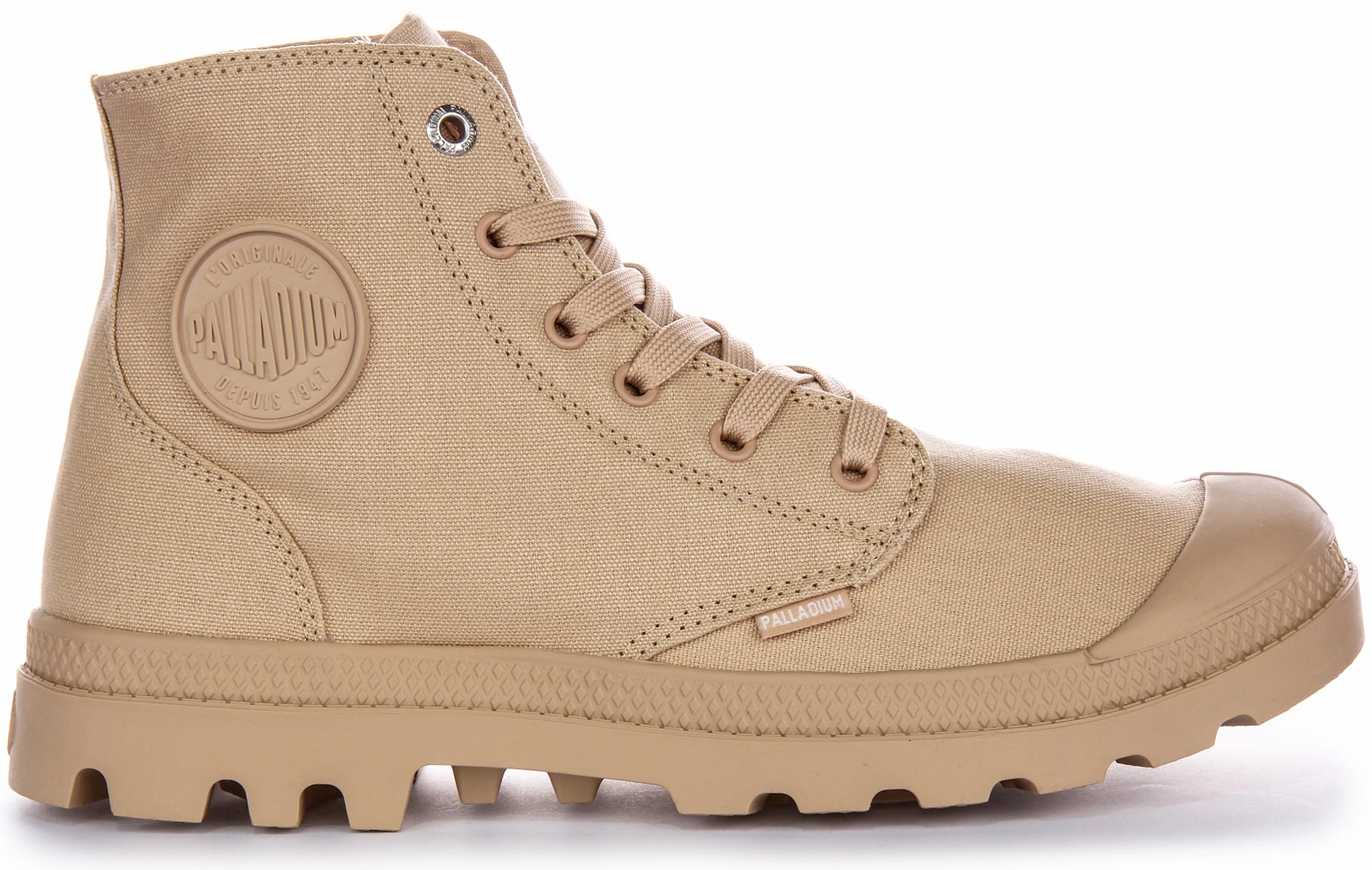 Desert Inspired Palladium Mono Chrome In Beige Tan Boots