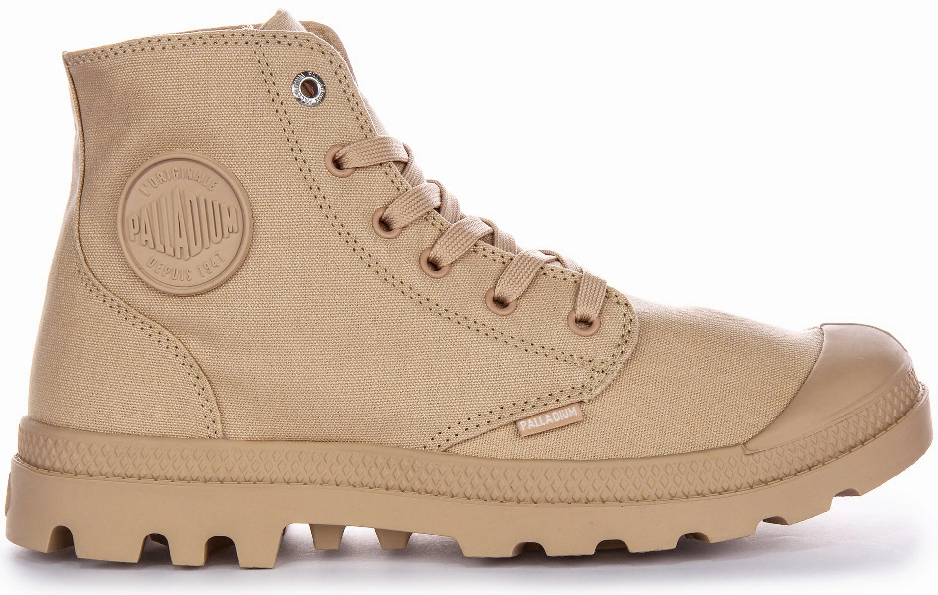 Desert Inspired Palladium Mono Chrome In Beige Tan Boots