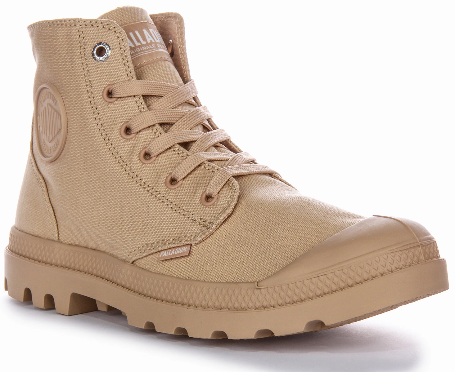 All-Weather Footwear Supportive sole Palladium Mono Chrome In Beige Tan Boots