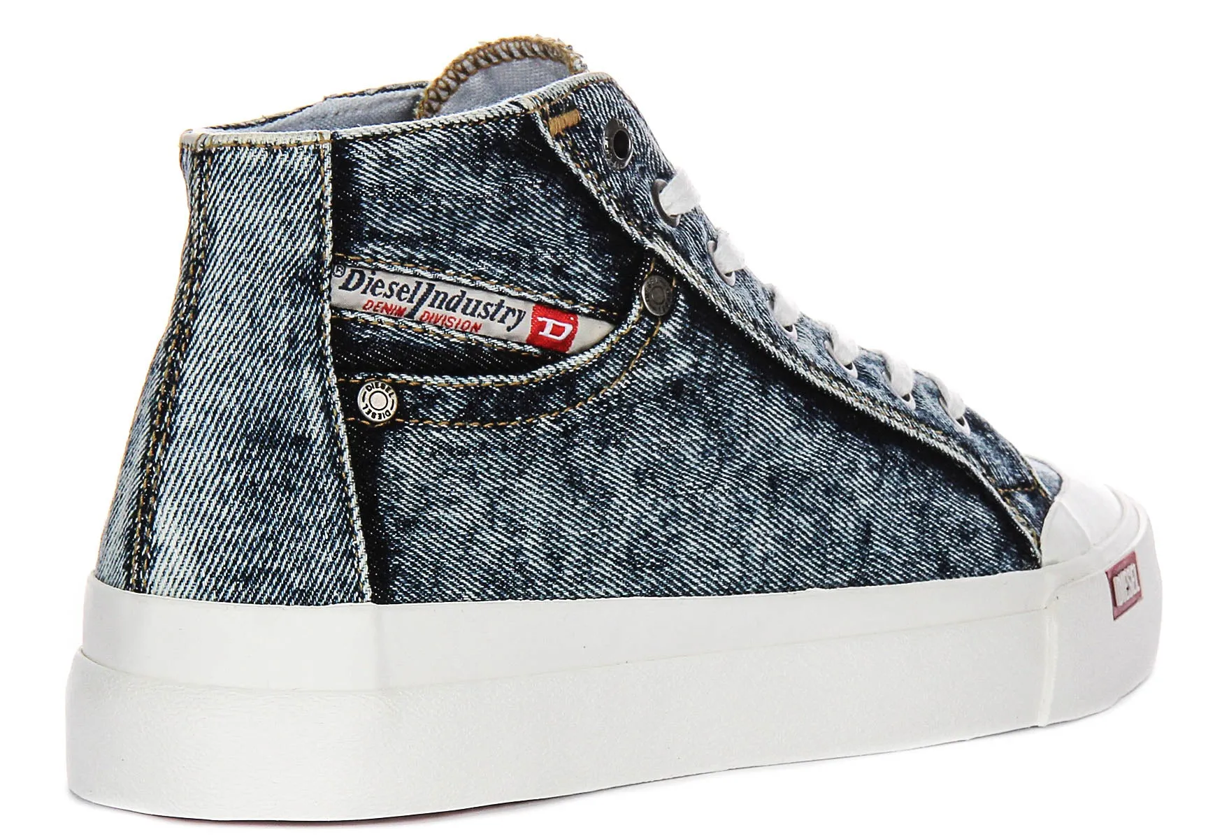 Diesel Athos Nmd Mid In Navy White For Men Bounce Layer