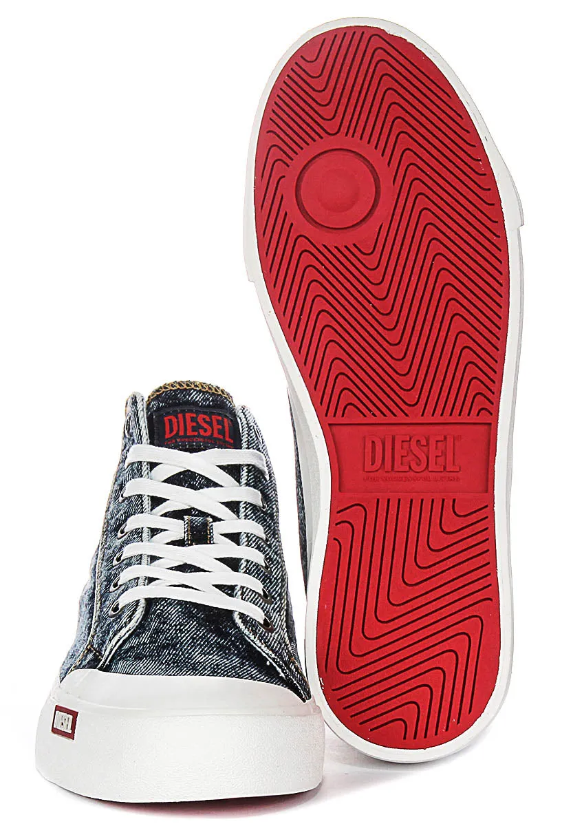 Diesel Athos Nmd Mid In Navy White For Men Bounce Layer