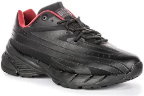Designed to reduce strain in high-pressure zones Foot Shape Diesel D Airspeed Low In Black For Men
