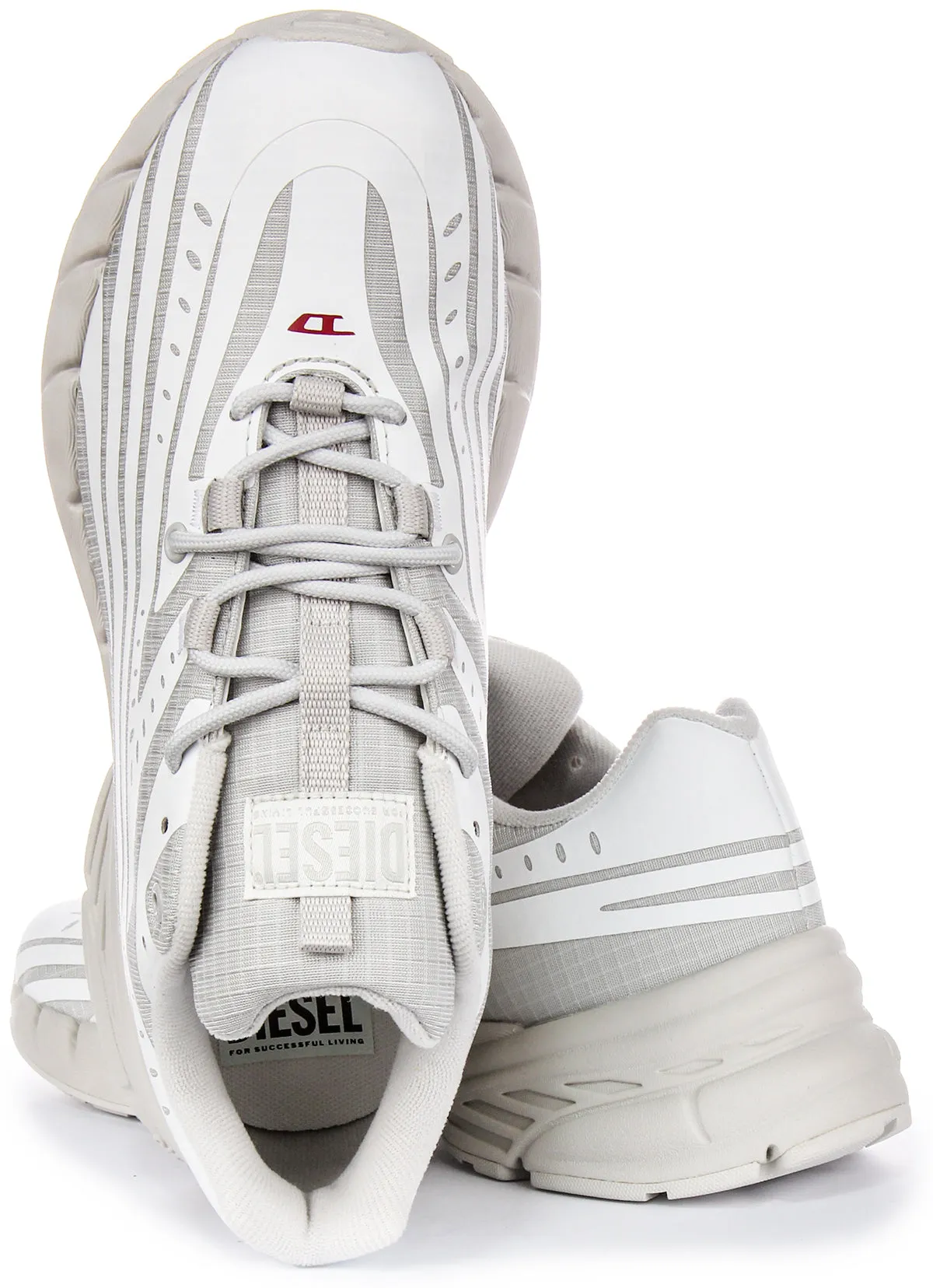 Diesel D Airspeed Low In White For Men Energy Line