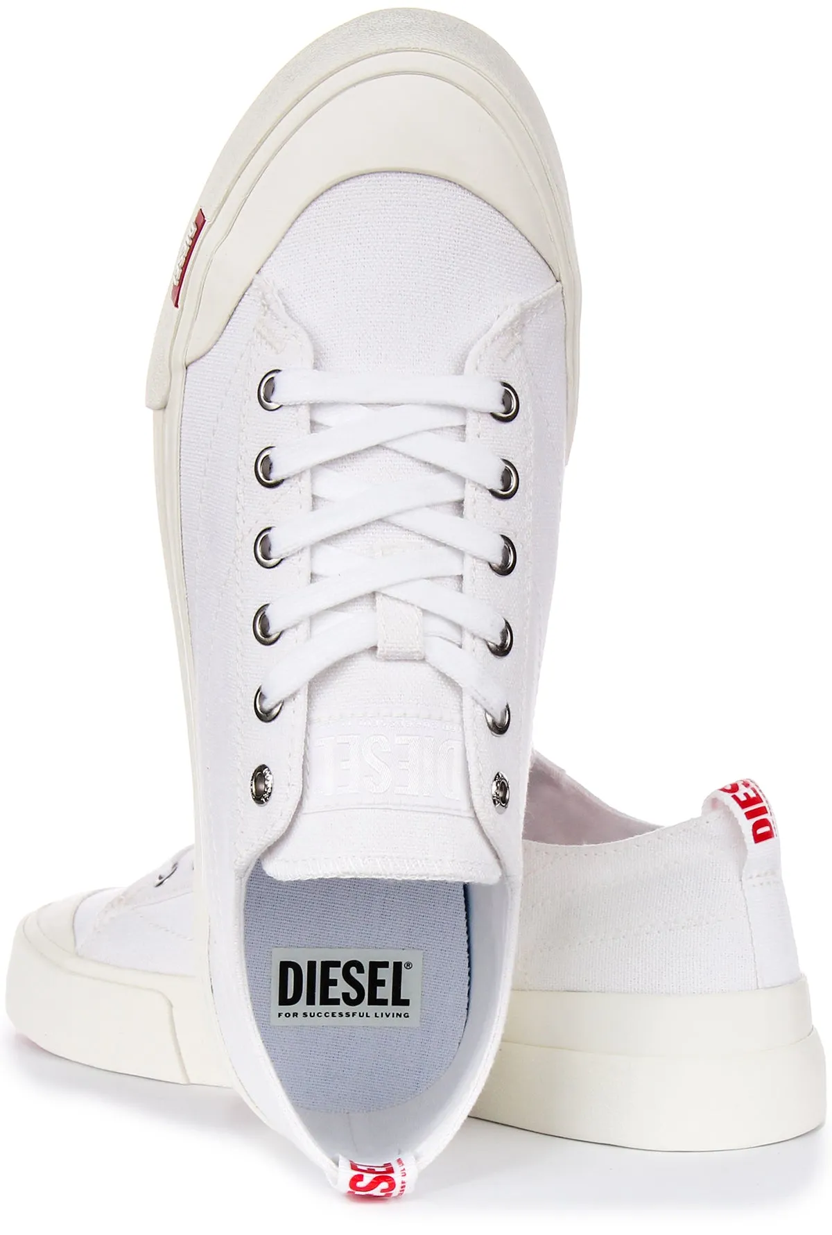 Diesel S Athos Low In White For Men footbed comfort