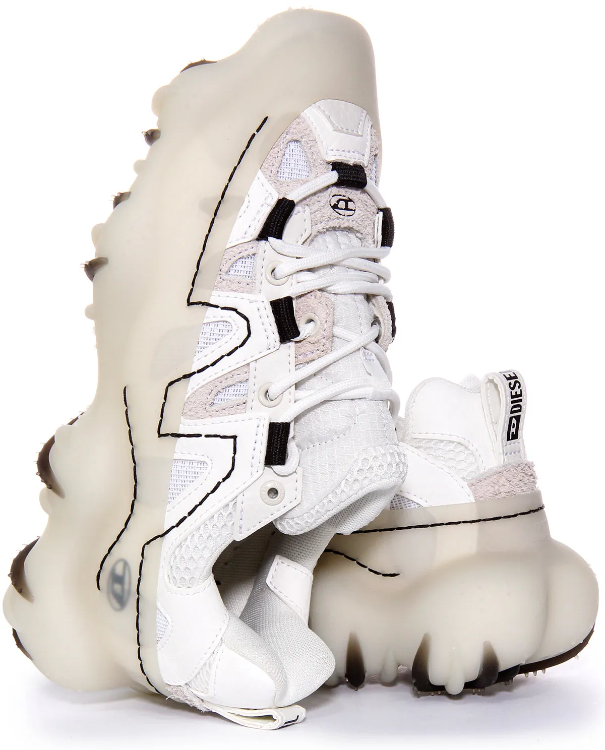 Diesel S-Prototype P1 In White For Women Fit Perfect