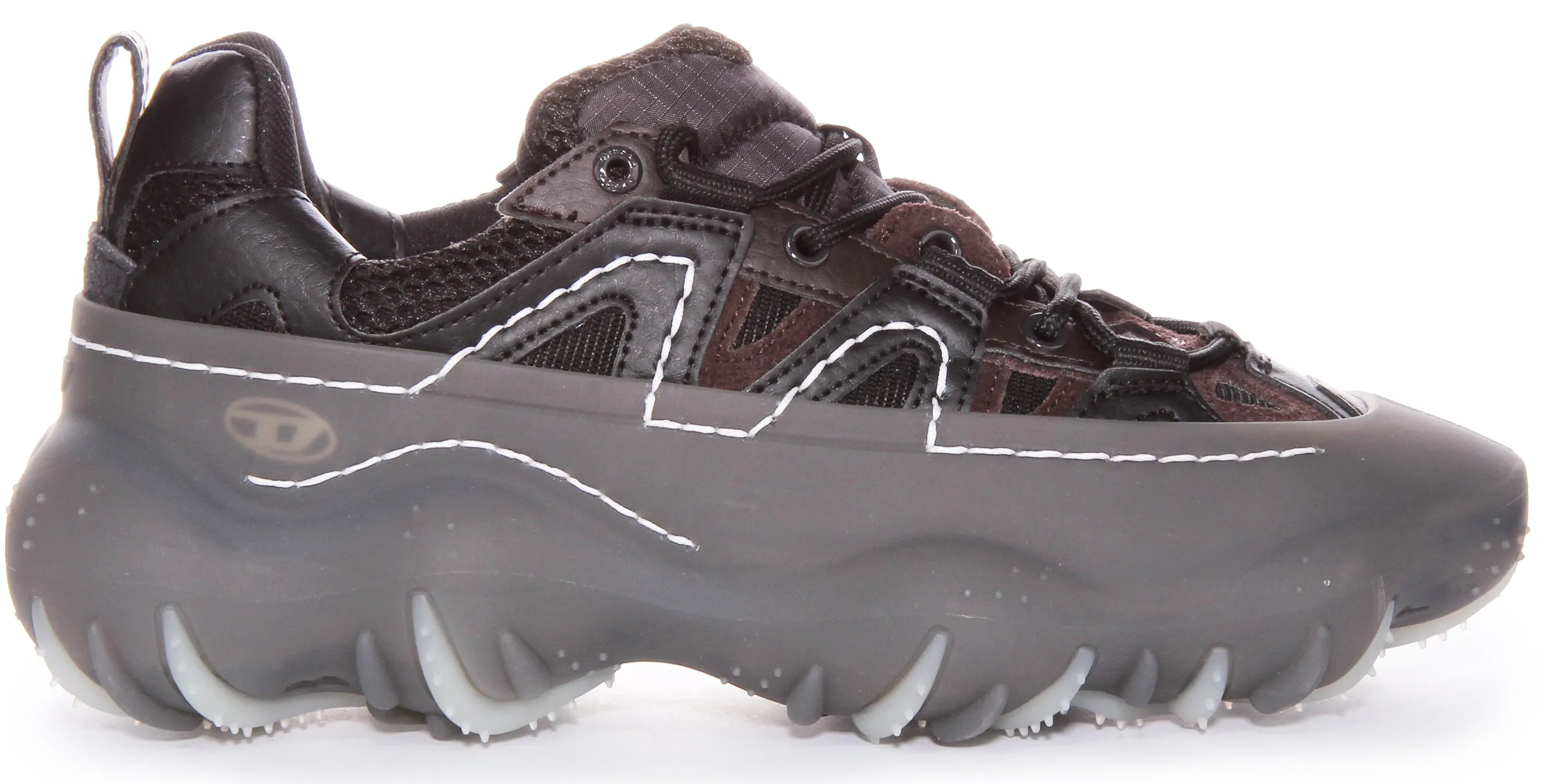 Diesel S Prototype P1 Sneaker In Black Grey For Men Balance Boost