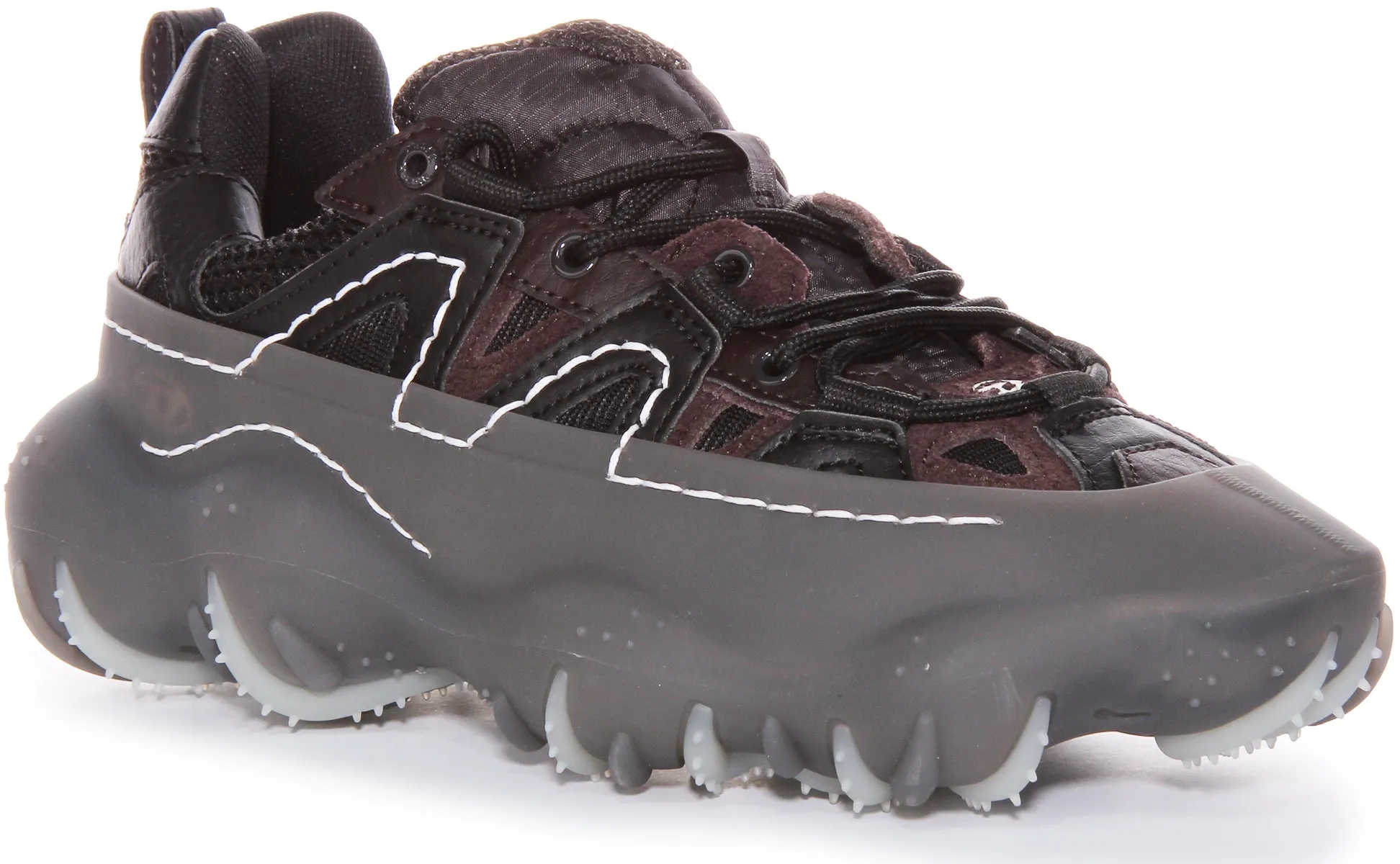 Diesel S Prototype P1 Sneaker In Black Grey For Men Daily Training Strength Build