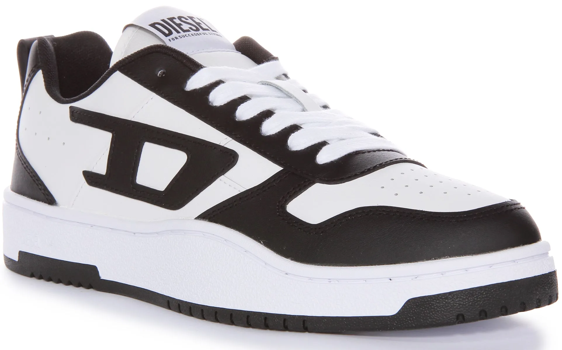 Fast Response Speed Drill Diesel S Ukiyo V2 Low Trainers In Black White For Men