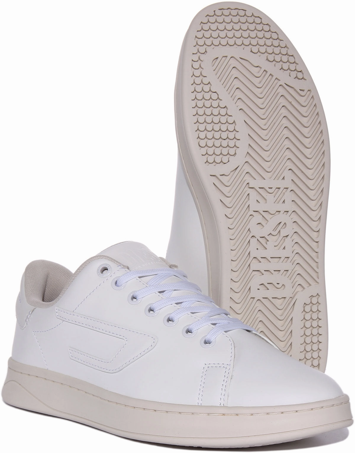 Diesel S Athene Low In White For Men Active Style