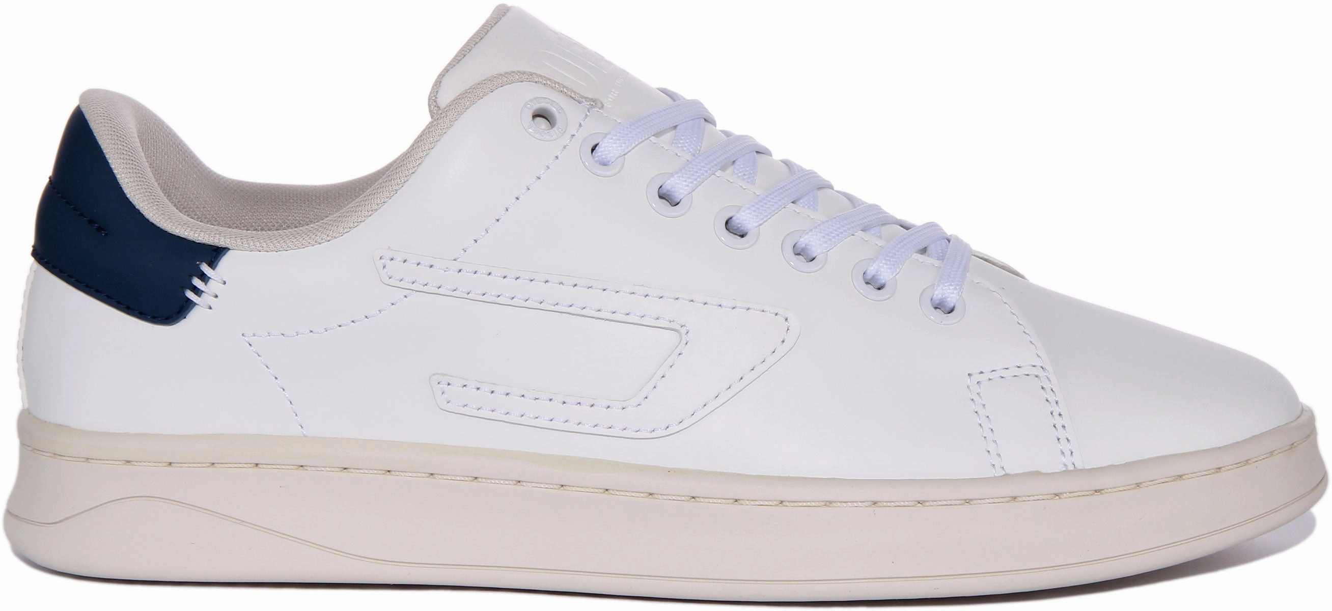 Diesel S Athene Low In White Navy For Men Breathable Build