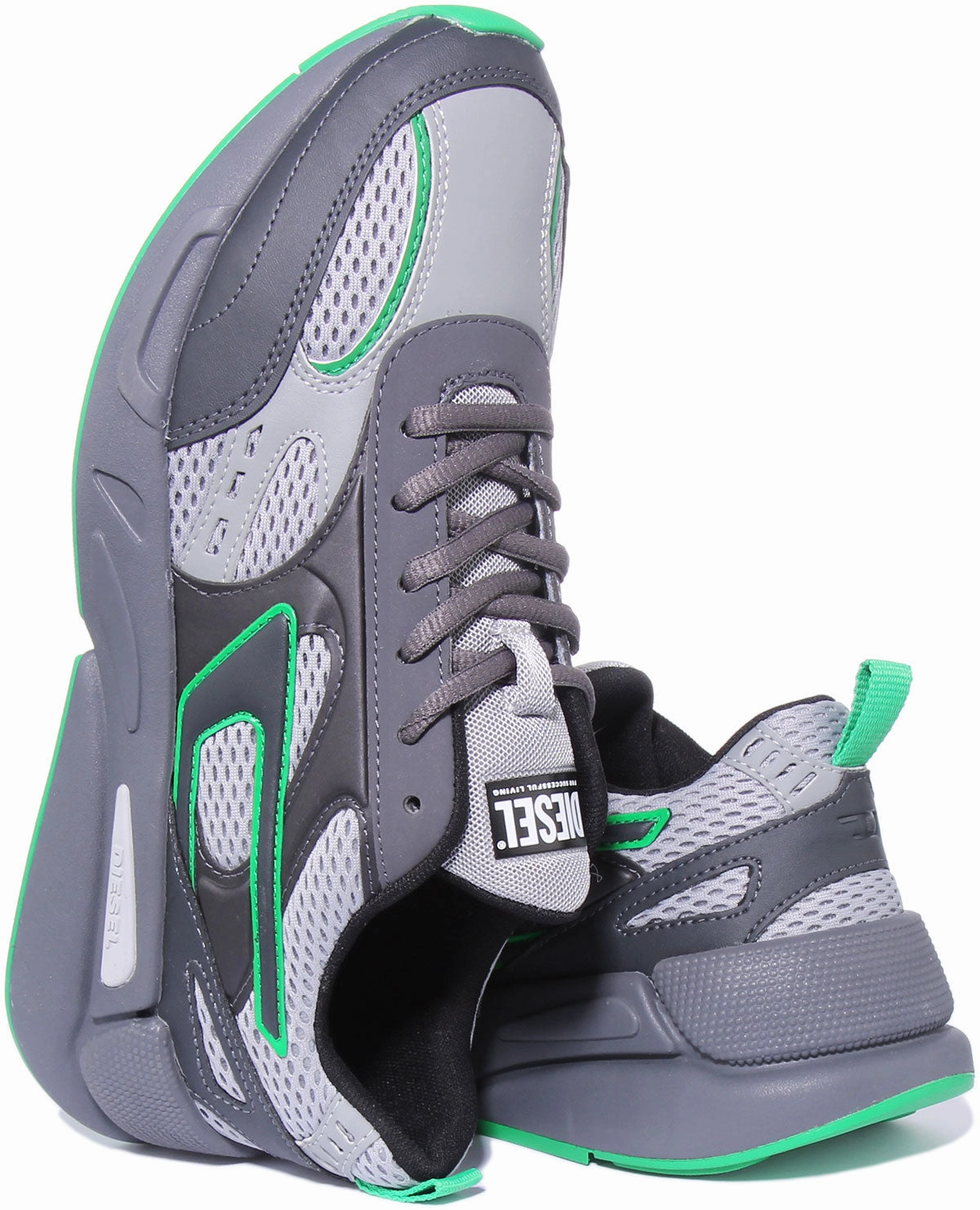 Diesel Serendipity In Grey For Men Cushion Fit