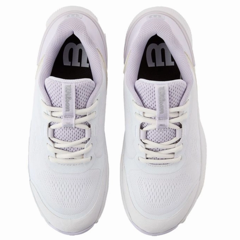 Distinctive Wilson Intrigue Pro IW Womens Tennis Shoe - White/Lavender