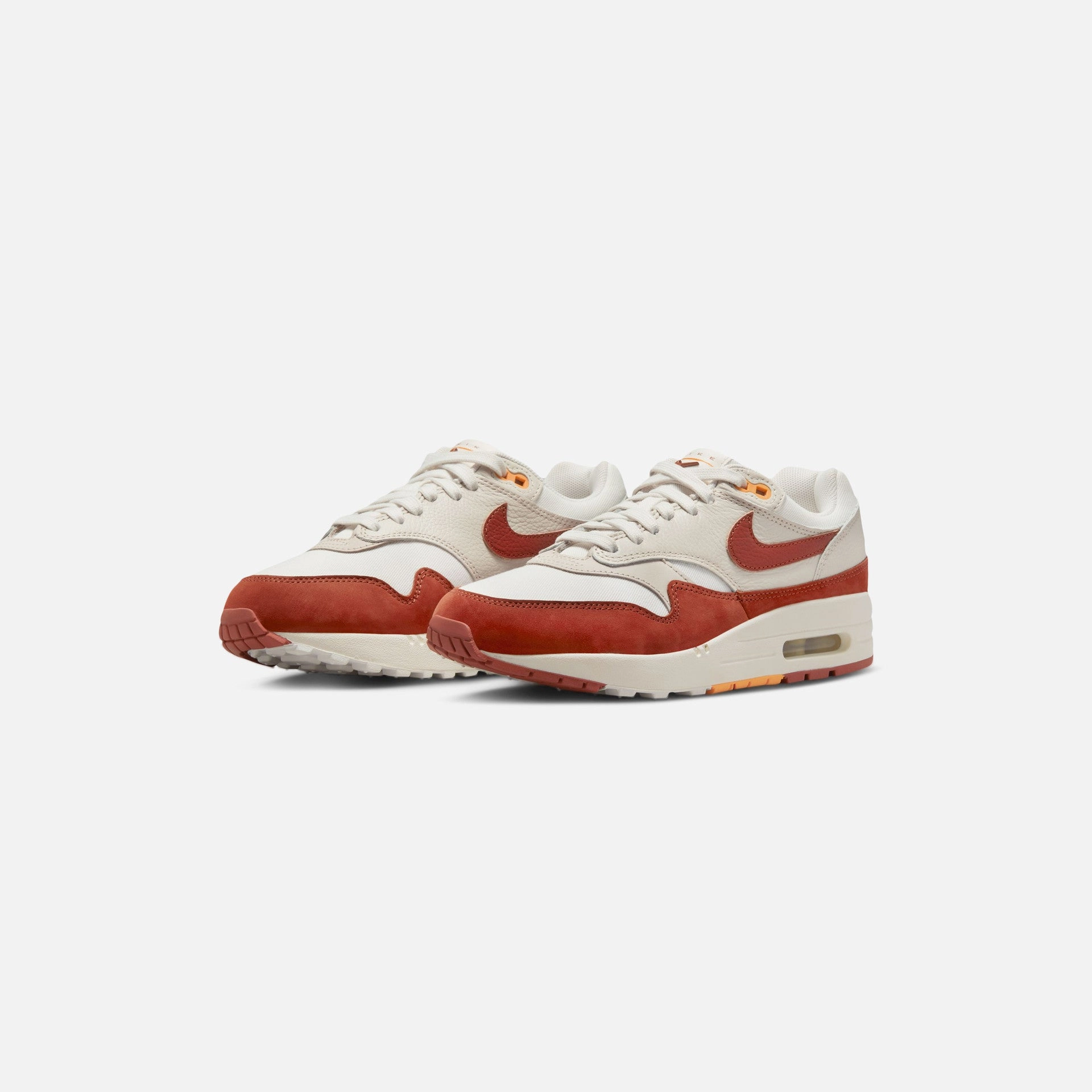 Double - layer Mesh NIKE - W Air Max 1 Lx - Sail/Rugged Orange - Women's [FD2370 100]
