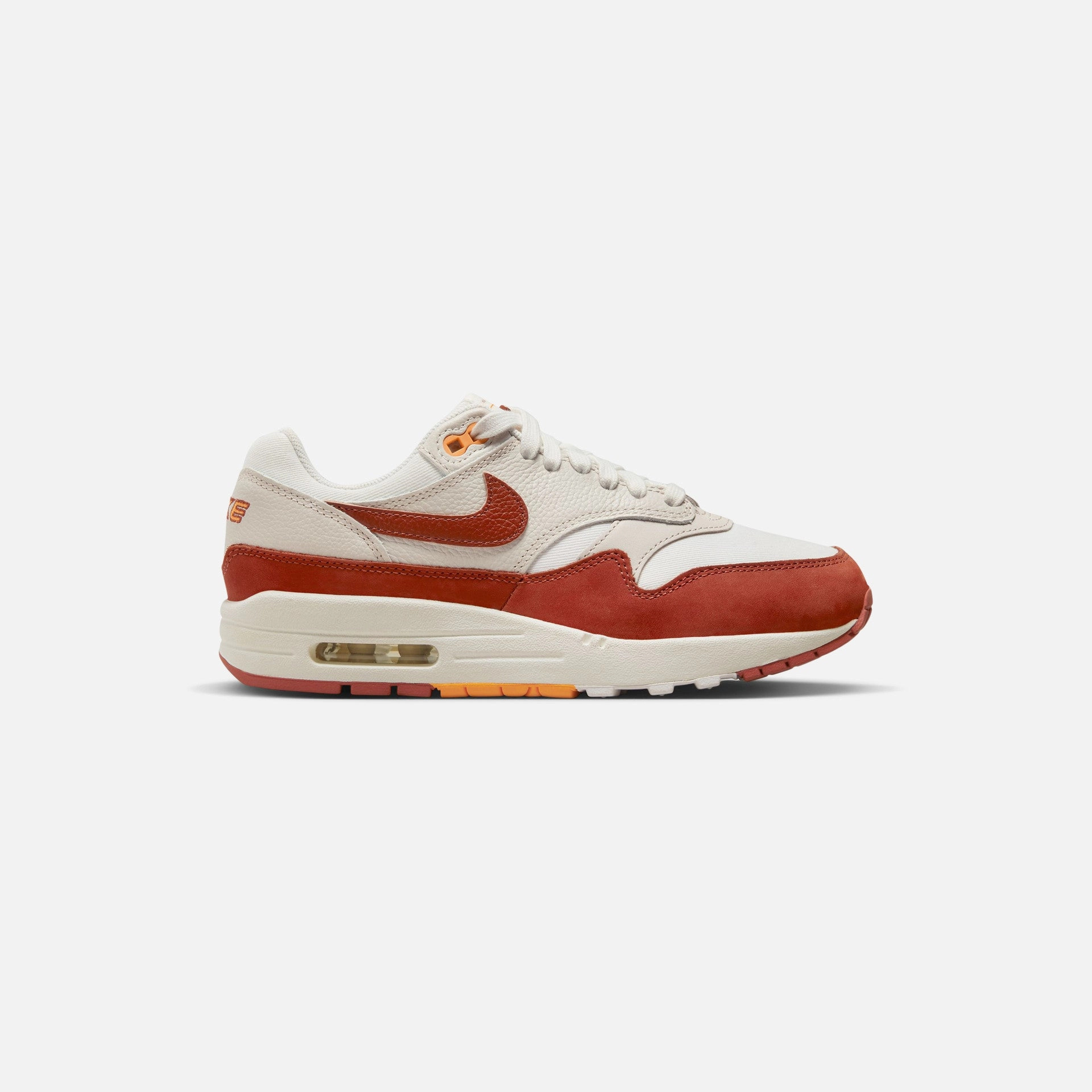 Double - layer Mesh NIKE - W Air Max 1 Lx - Sail/Rugged Orange - Women's [FD2370 100]