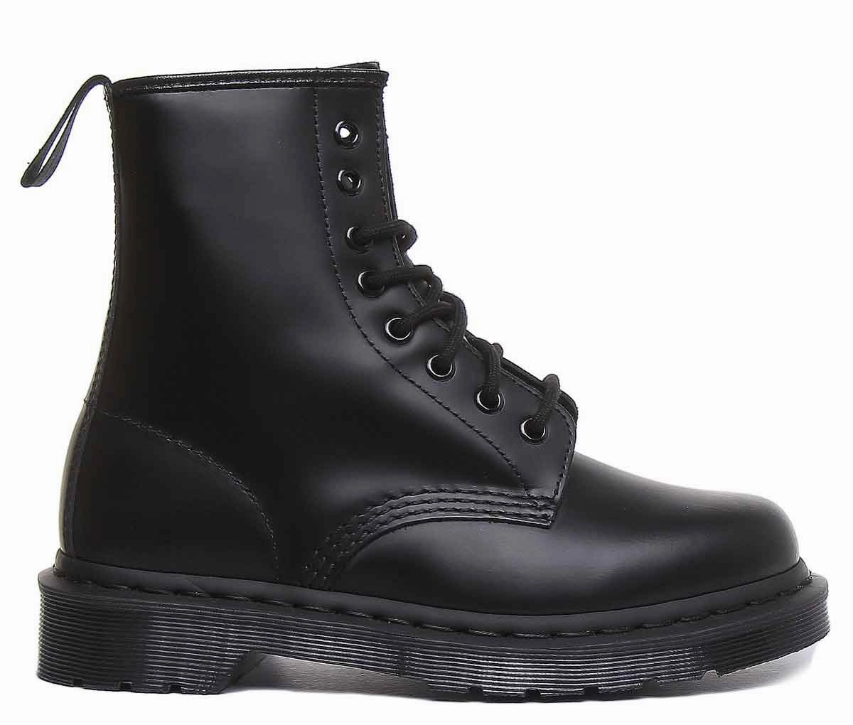 Dr Martens 1460 Mono In Black Backpacking Durability