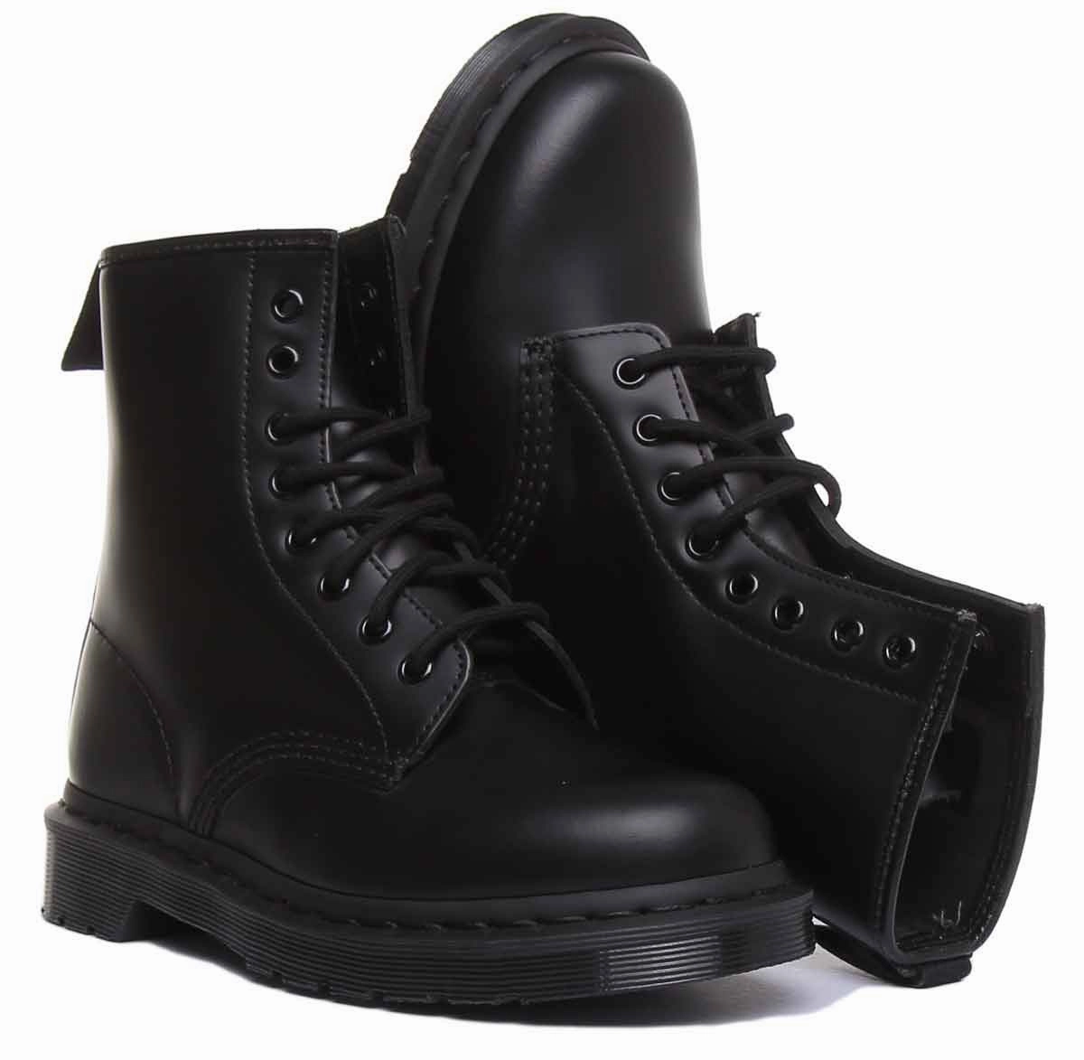 Dr Martens 1460 Mono In Black Backpacking Durability