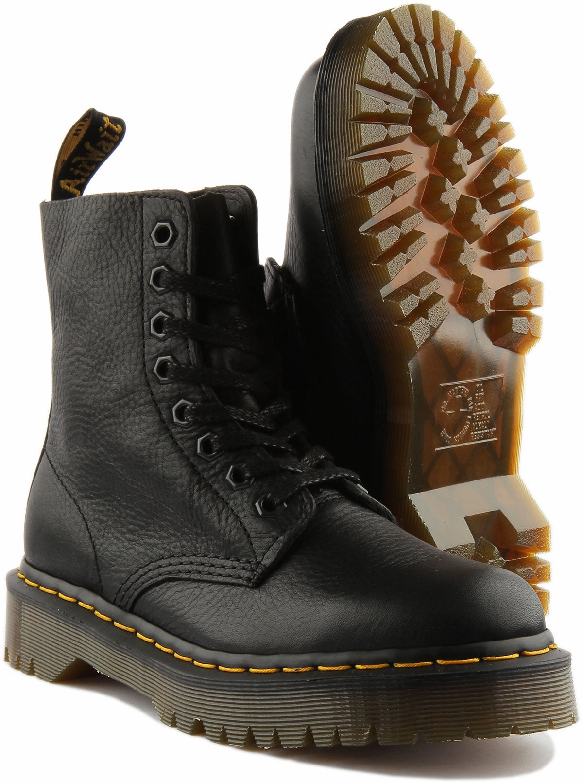 Dr Martens 1460 Pacal Bex In Black For Unisex Rugged Footgear