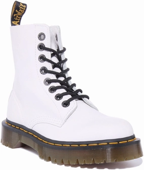 Heavy Cushioning All Weather Fit Dr Martens 1460 Pascal Bex In White For Women