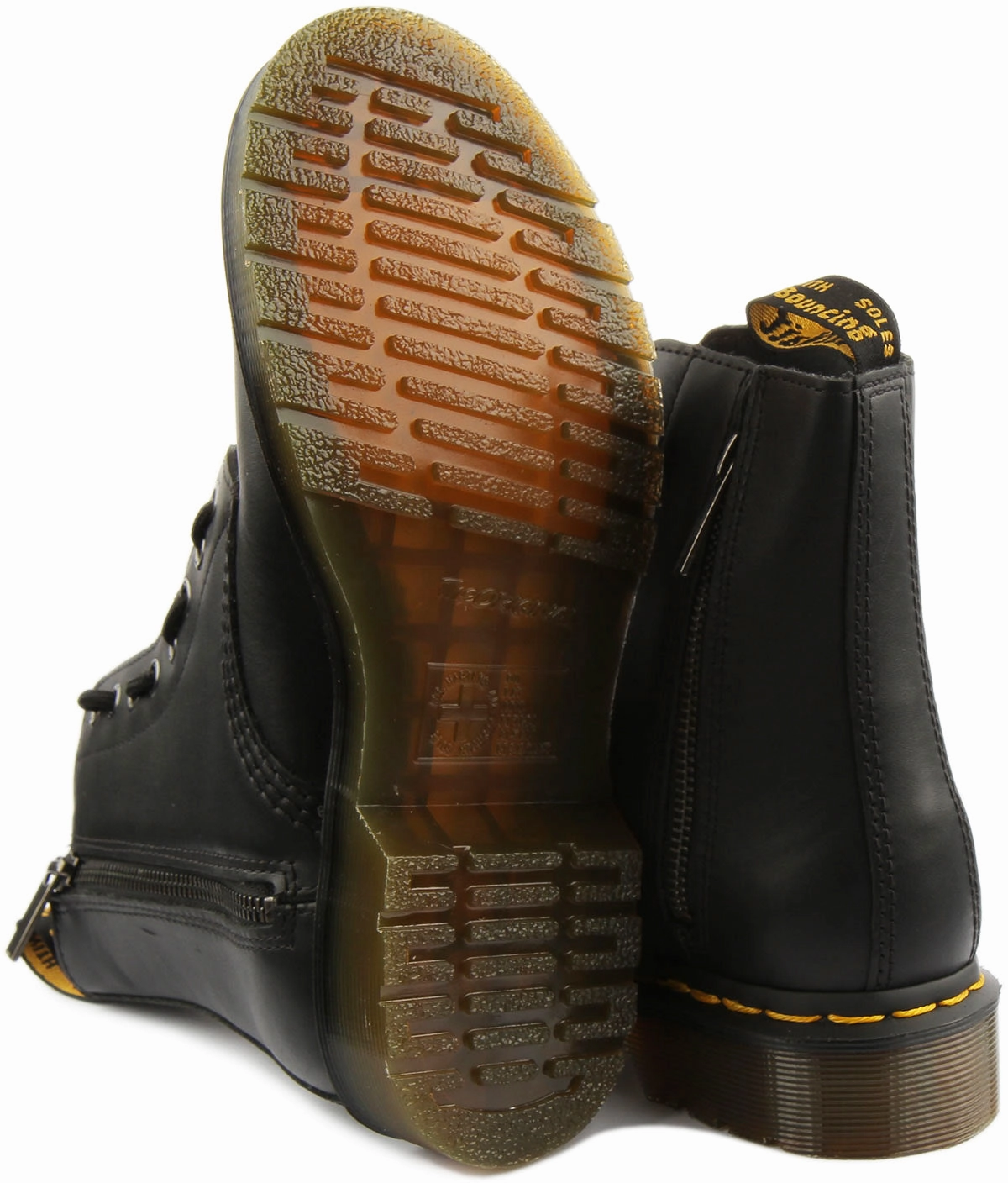Dr Martens 1460 Pascal In Black For Women Rugged Flex Boots Max