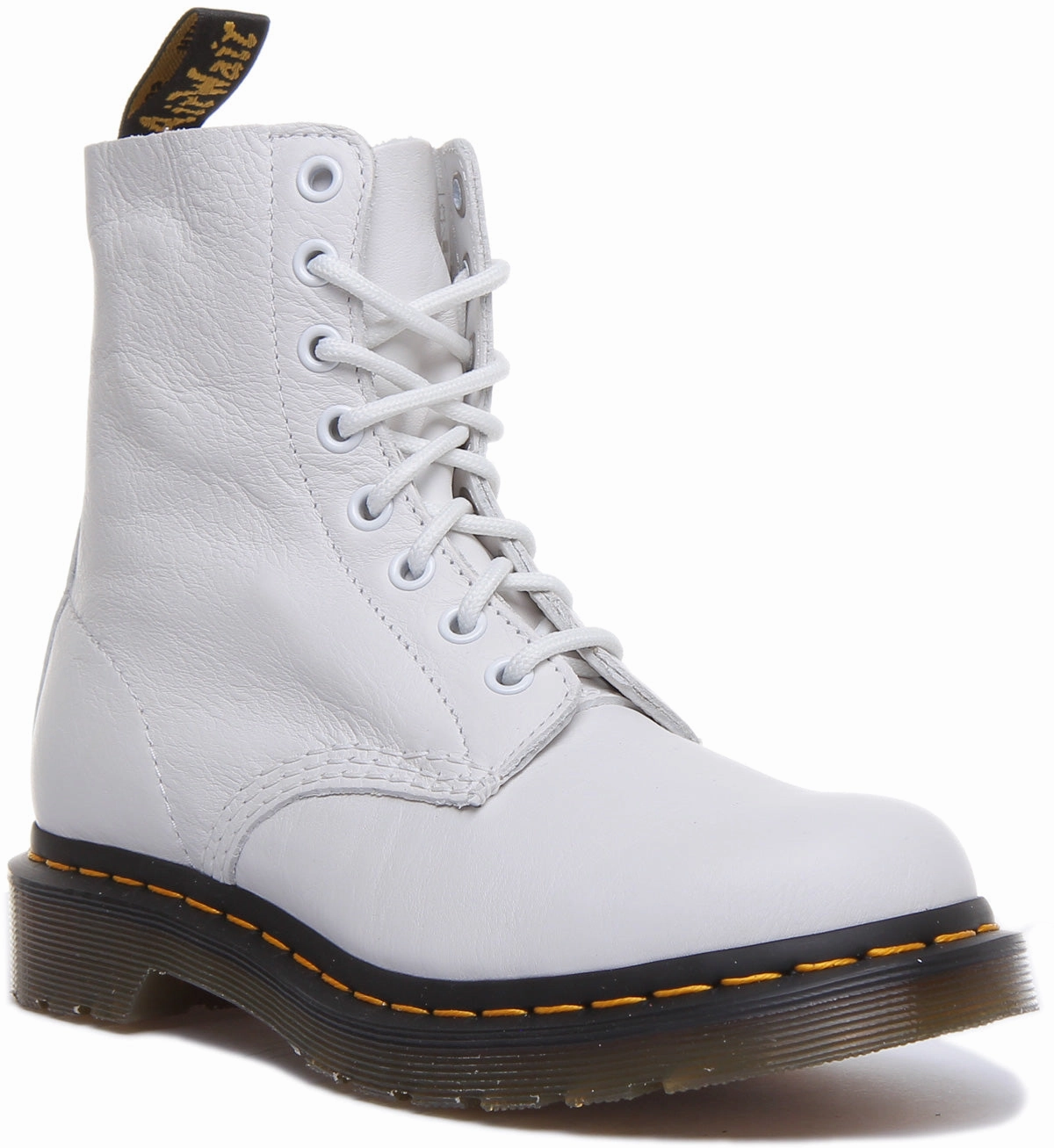 Dr Martens 1460 Pascal In White Packable Gear