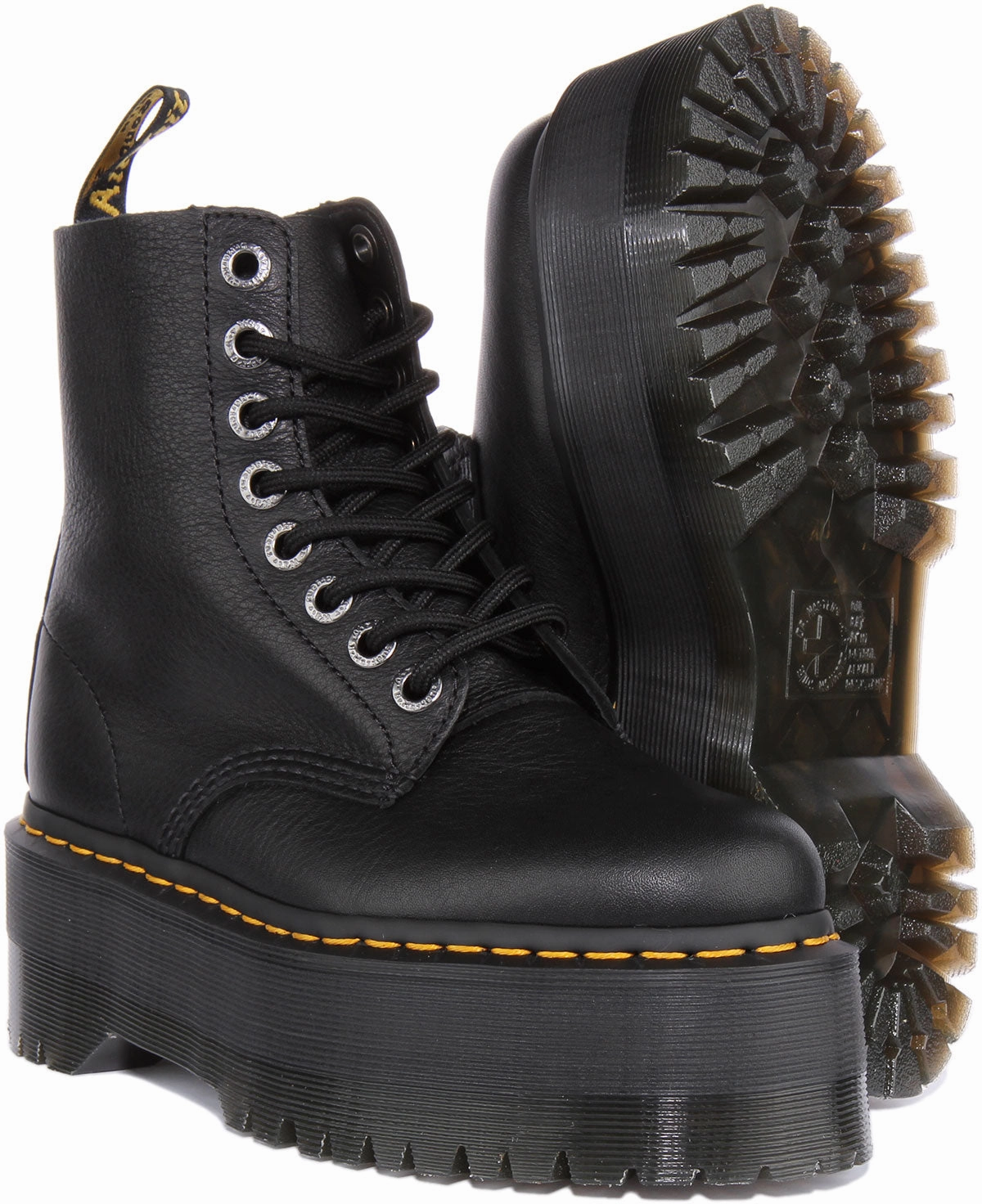 Dr Martens 1460 Pascal Max In Black Mountain Trek Boots Max