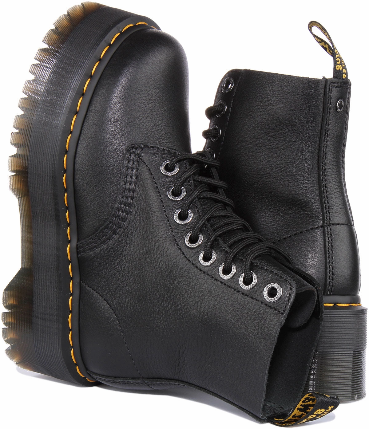 Dr Martens 1460 Pascal Max In Black Mountain Trek Boots Max