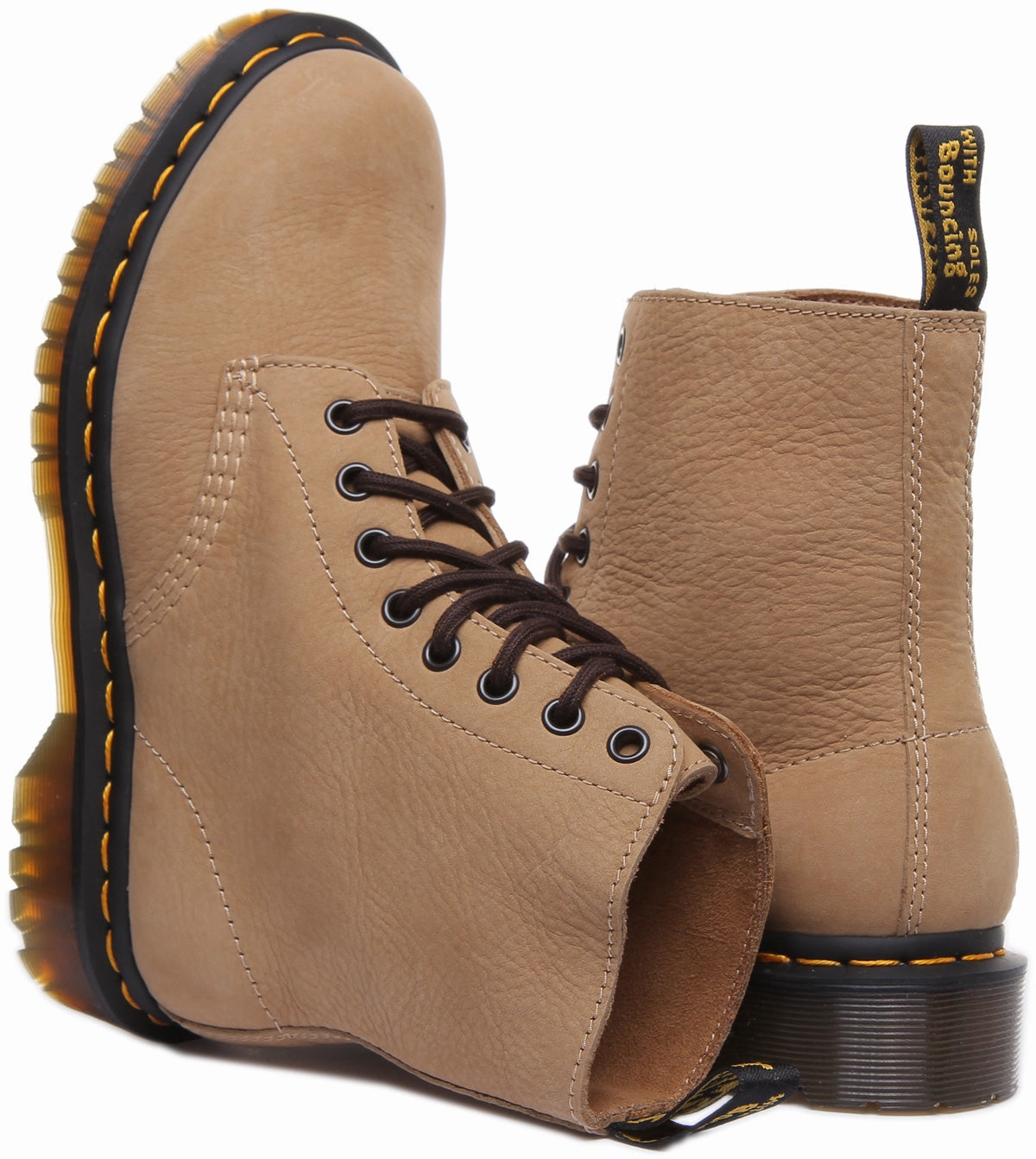 Dr Martens 1460 Pascal Unisex Boot In Sand Tough Rugged