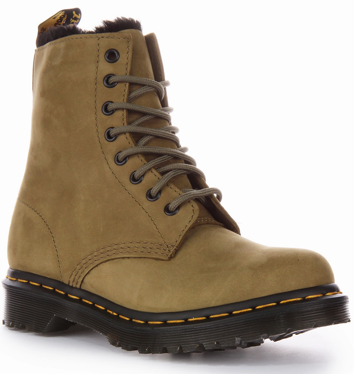 Dr Martens 1460 Serena In Olivegreen Trail Focus Trail Performance Gear