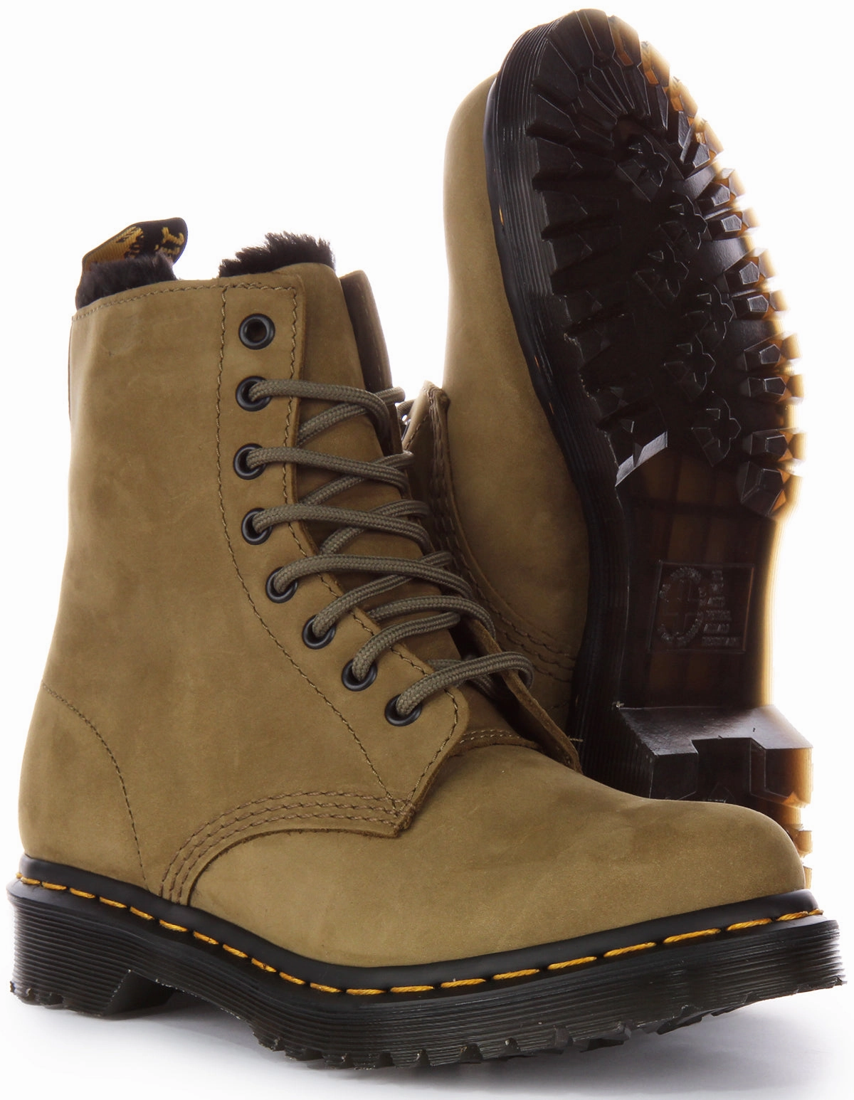 Dr Martens 1460 Serena In Olivegreen Trail Insoles