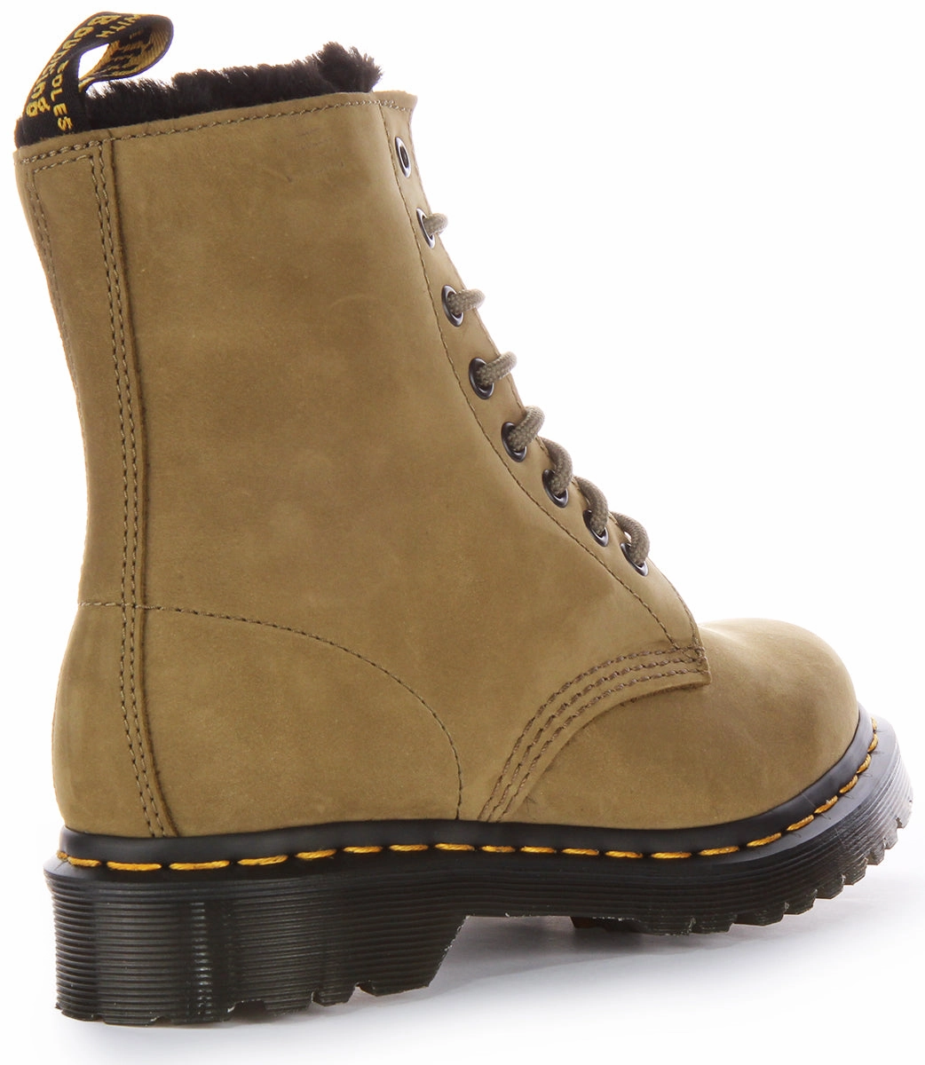 Dr Martens 1460 Serena In Olivegreen Trail Insoles
