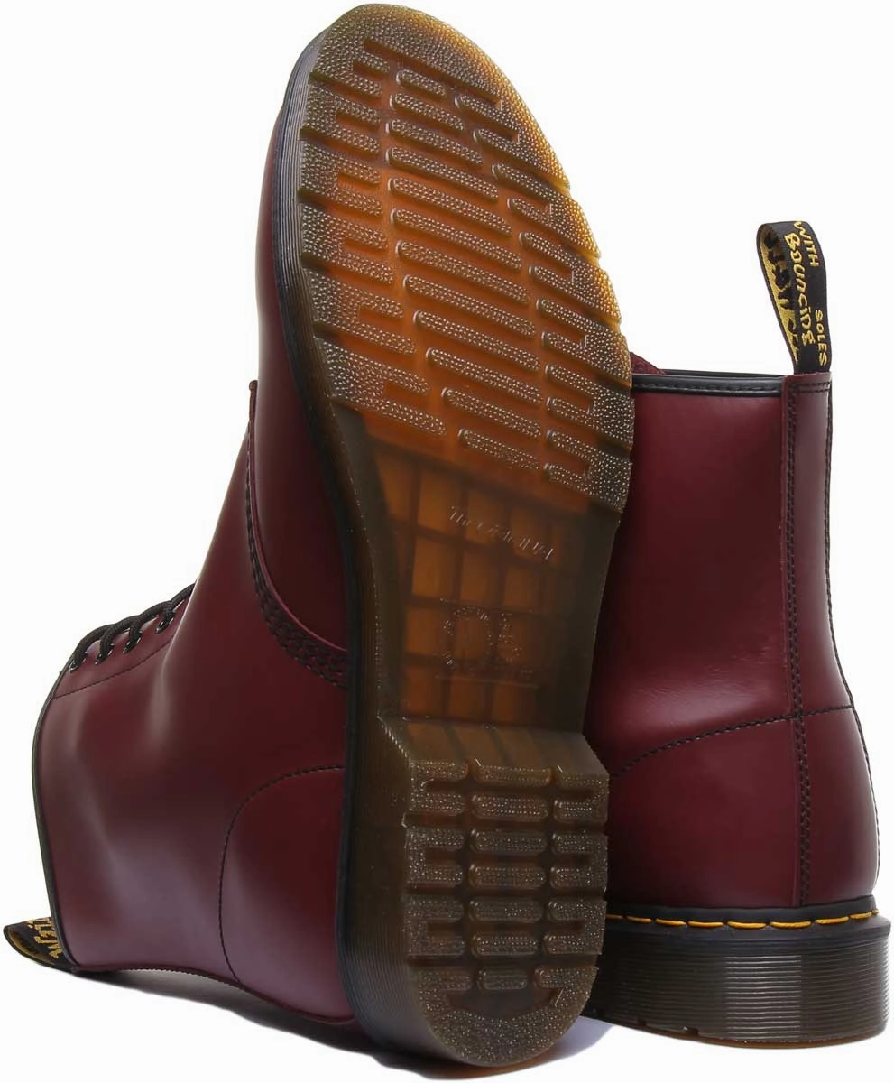 Dr Martens 1460 Smoth In Cherry Vintage Tough
