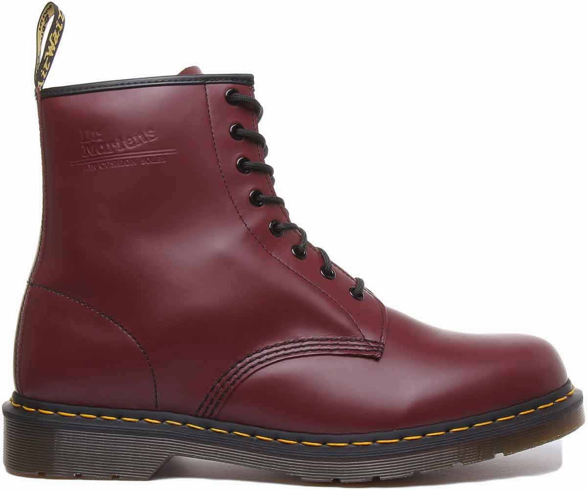 Dr Martens 1460 Smoth In Cherry Vintage Tough