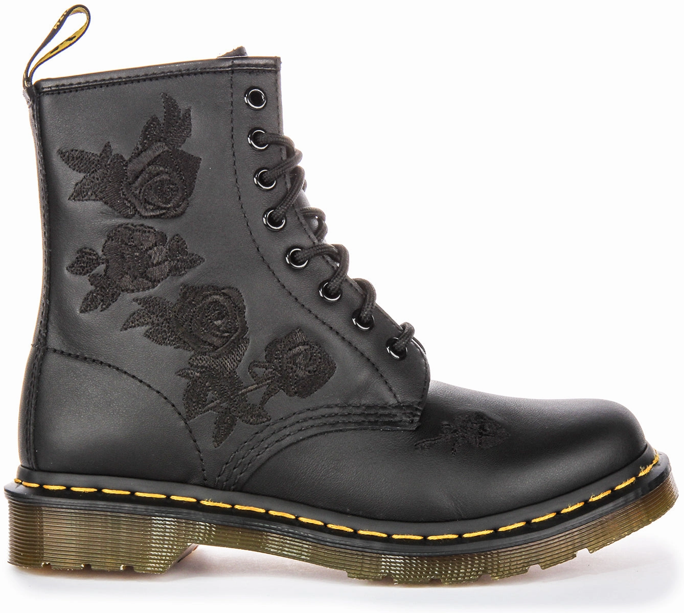 Dr Martens 1460 Vonda In Black Mono For Women Mountain Flex Gear