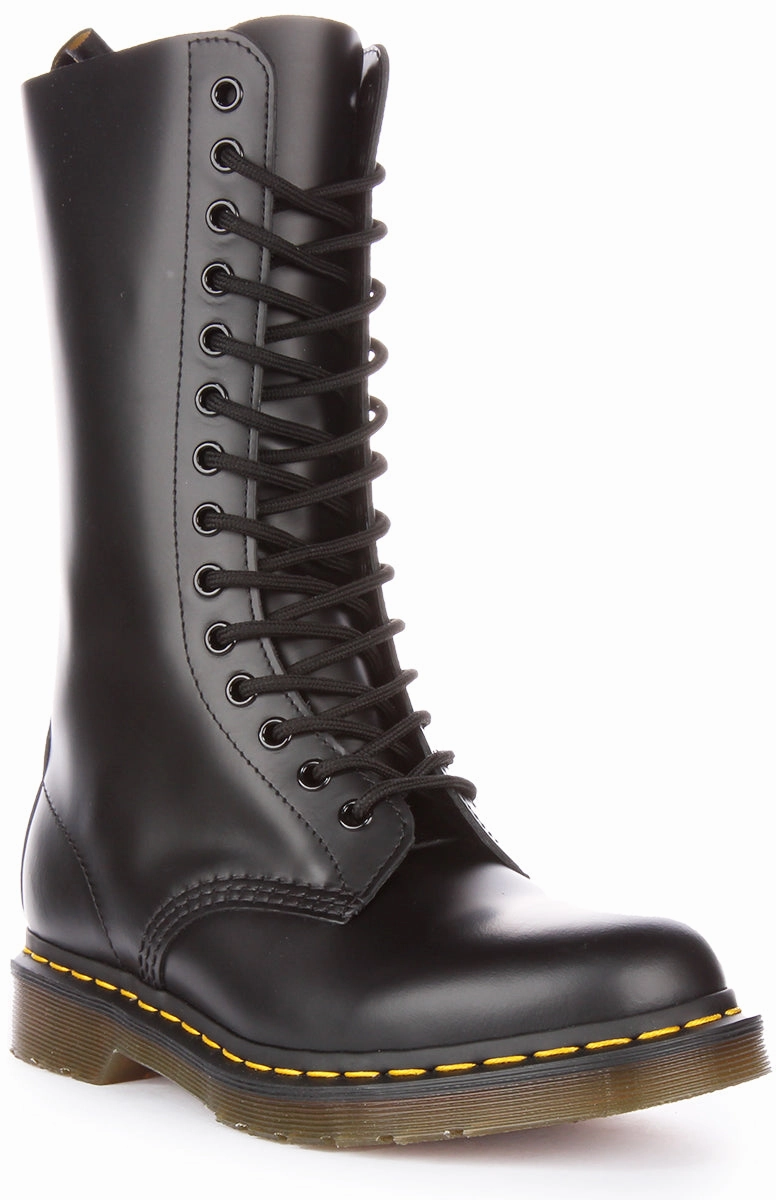 Dr Martens 1914 In Black Boots Stable Footing Supportive Boots