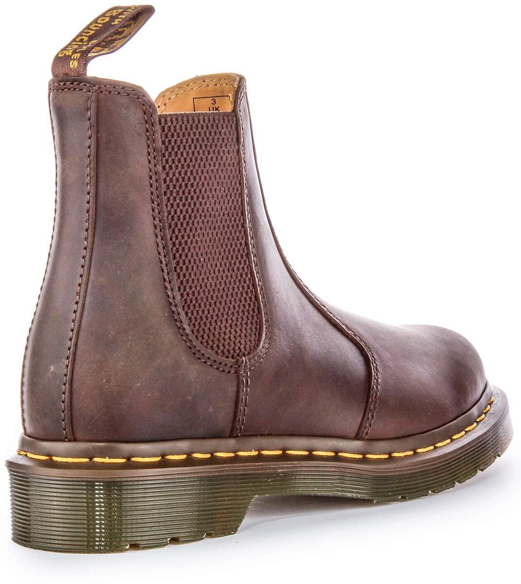 Dr Martens 2976 YS Chelsea In Brown Step Strong